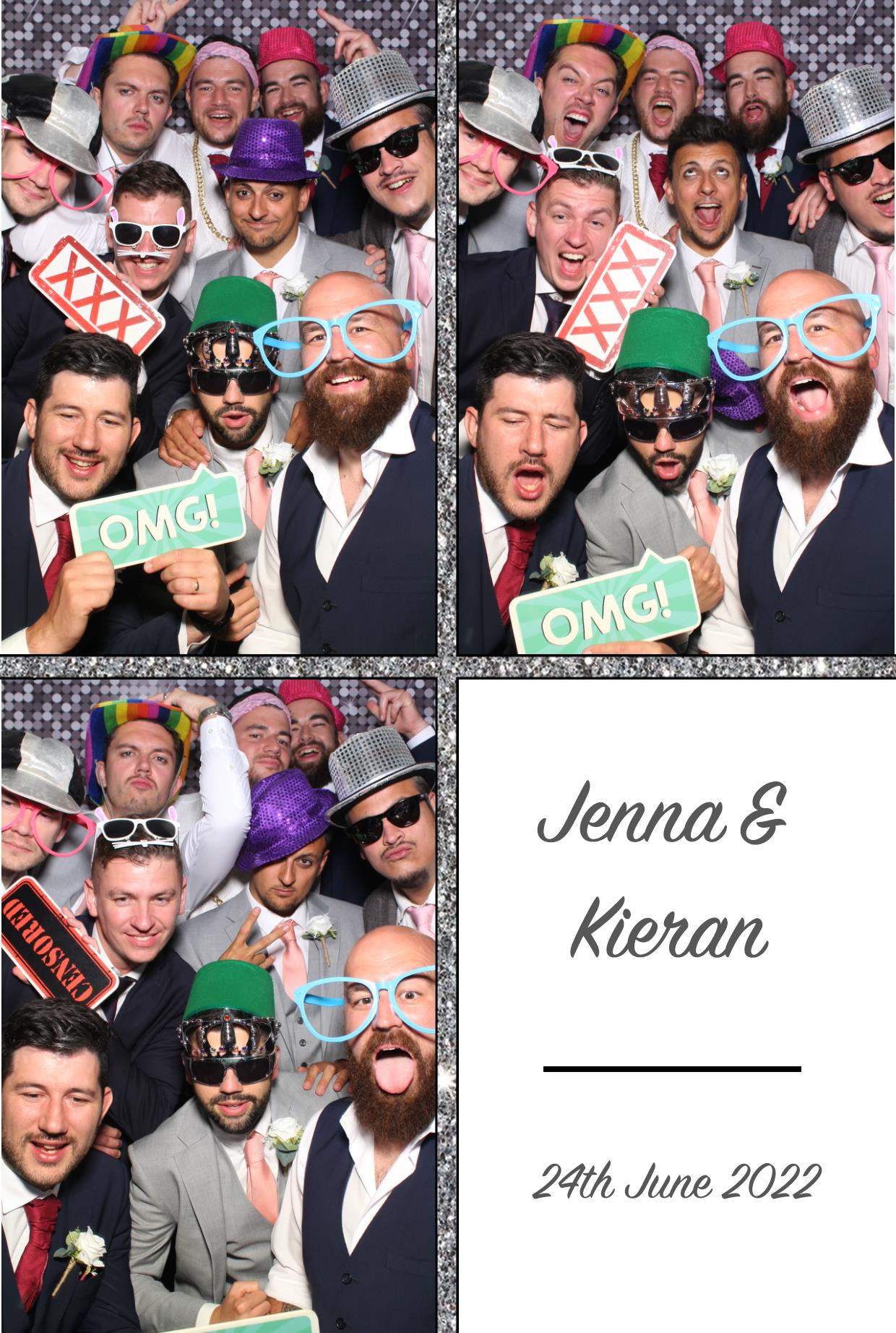 Jenna & Kieran's Wedding | View more photos from the event at gallery.boothtube.co.uk/u/BoothtubeLtd/Jenna-Kierans-Wedding
