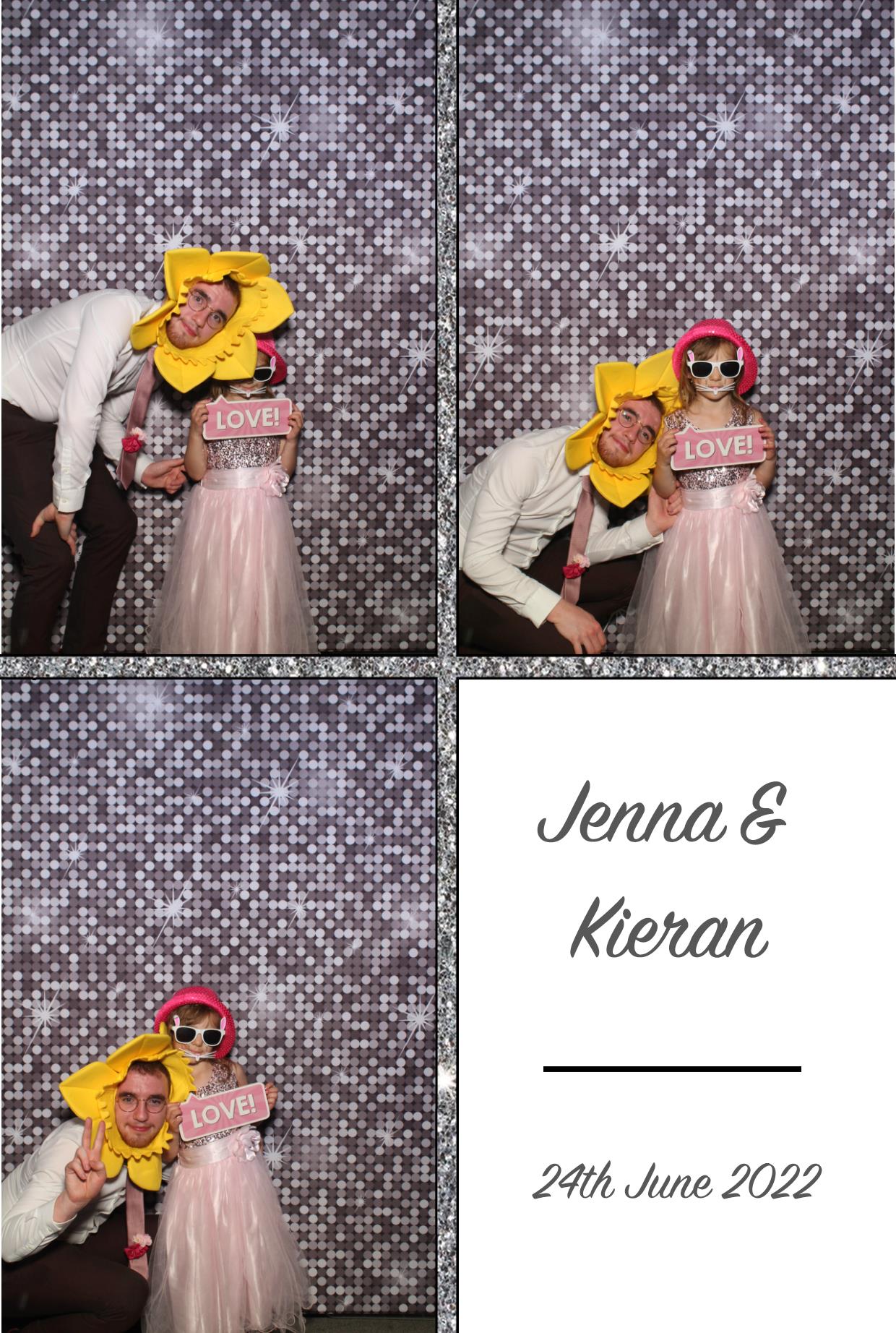 Jenna & Kieran's Wedding | View more photos from the event at gallery.boothtube.co.uk/u/BoothtubeLtd/Jenna-Kierans-Wedding