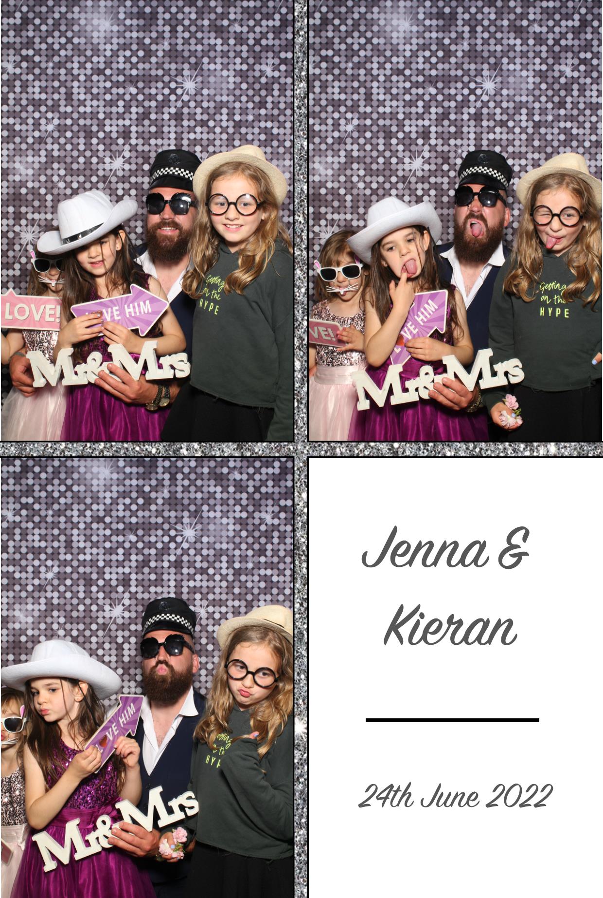 Jenna & Kieran's Wedding | View more photos from the event at gallery.boothtube.co.uk/u/BoothtubeLtd/Jenna-Kierans-Wedding
