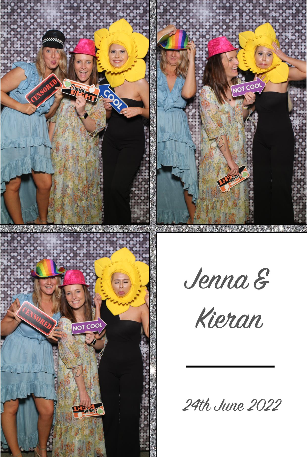 Jenna & Kieran's Wedding | View more photos from the event at gallery.boothtube.co.uk/u/BoothtubeLtd/Jenna-Kierans-Wedding