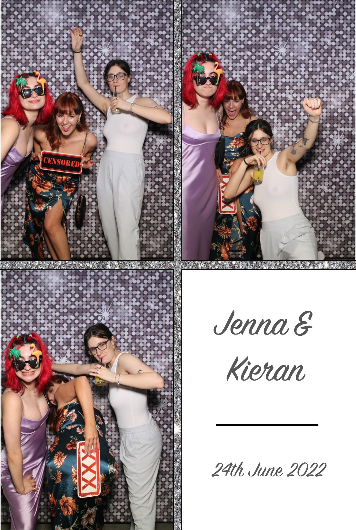 Jenna & Kieran's Wedding | View more photos from the event at gallery.boothtube.co.uk/u/BoothtubeLtd/Jenna-Kierans-Wedding
