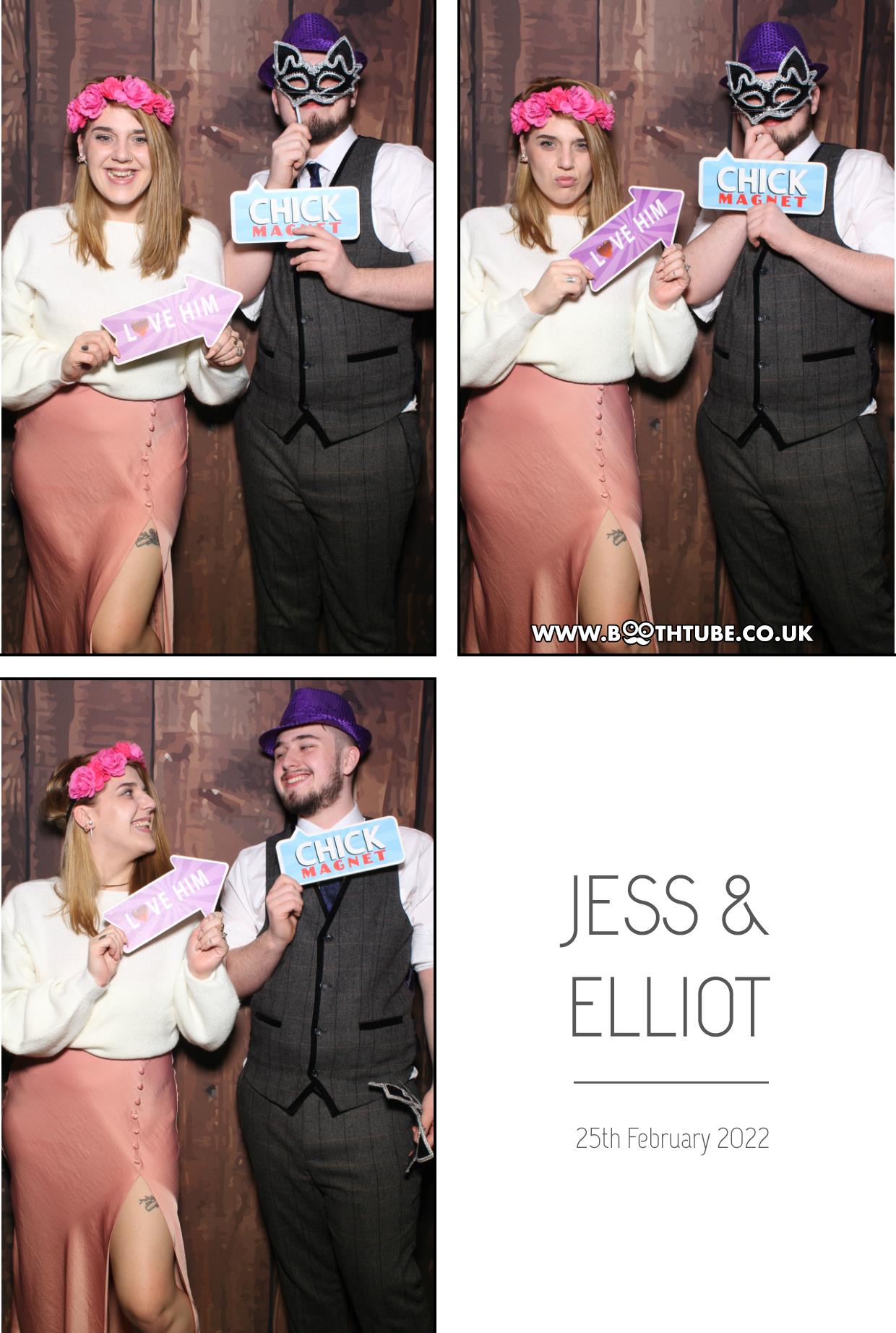 Jess & Elliot's Wedding | View more photos from the event at gallery.boothtube.co.uk/u/BoothtubeLtd/Jess-Elliots-Wedding