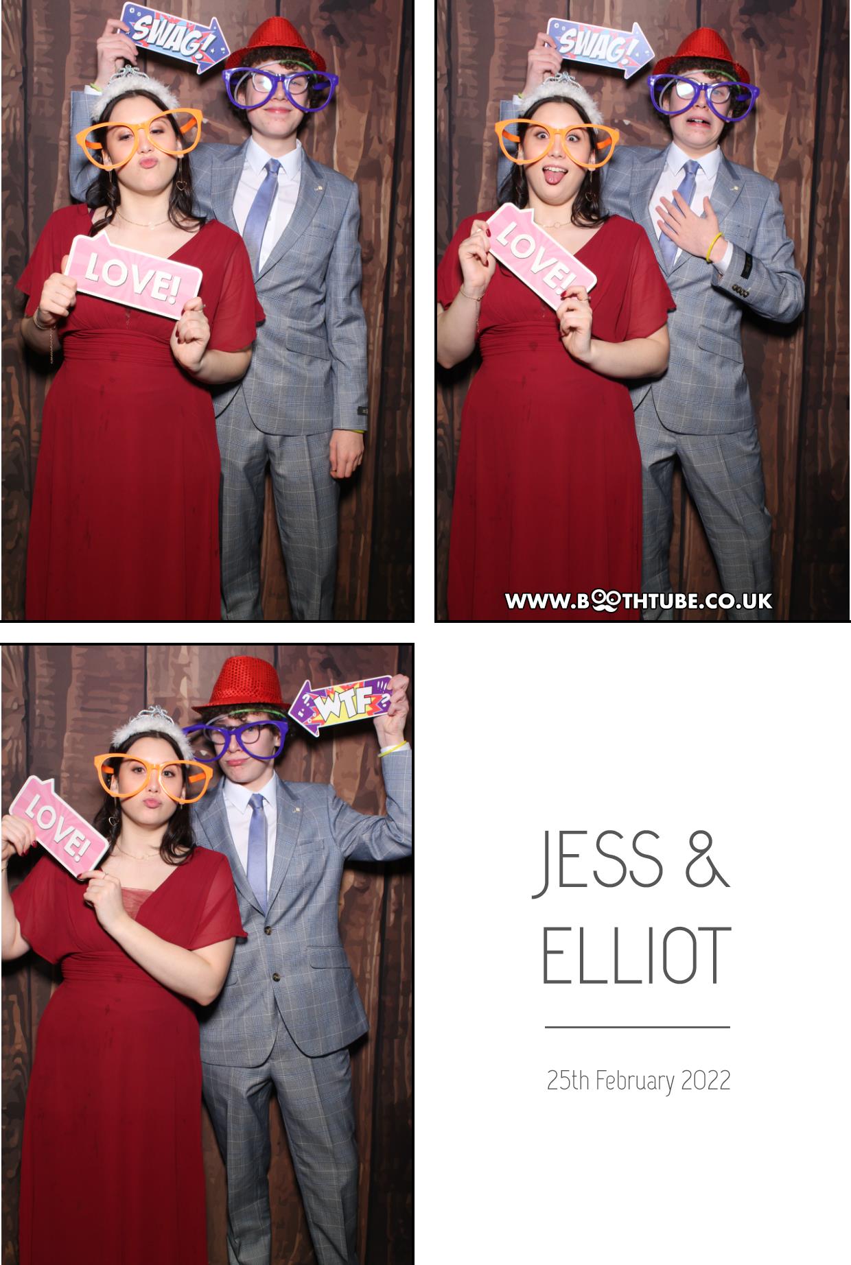 Jess & Elliot's Wedding | View more photos from the event at gallery.boothtube.co.uk/u/BoothtubeLtd/Jess-Elliots-Wedding