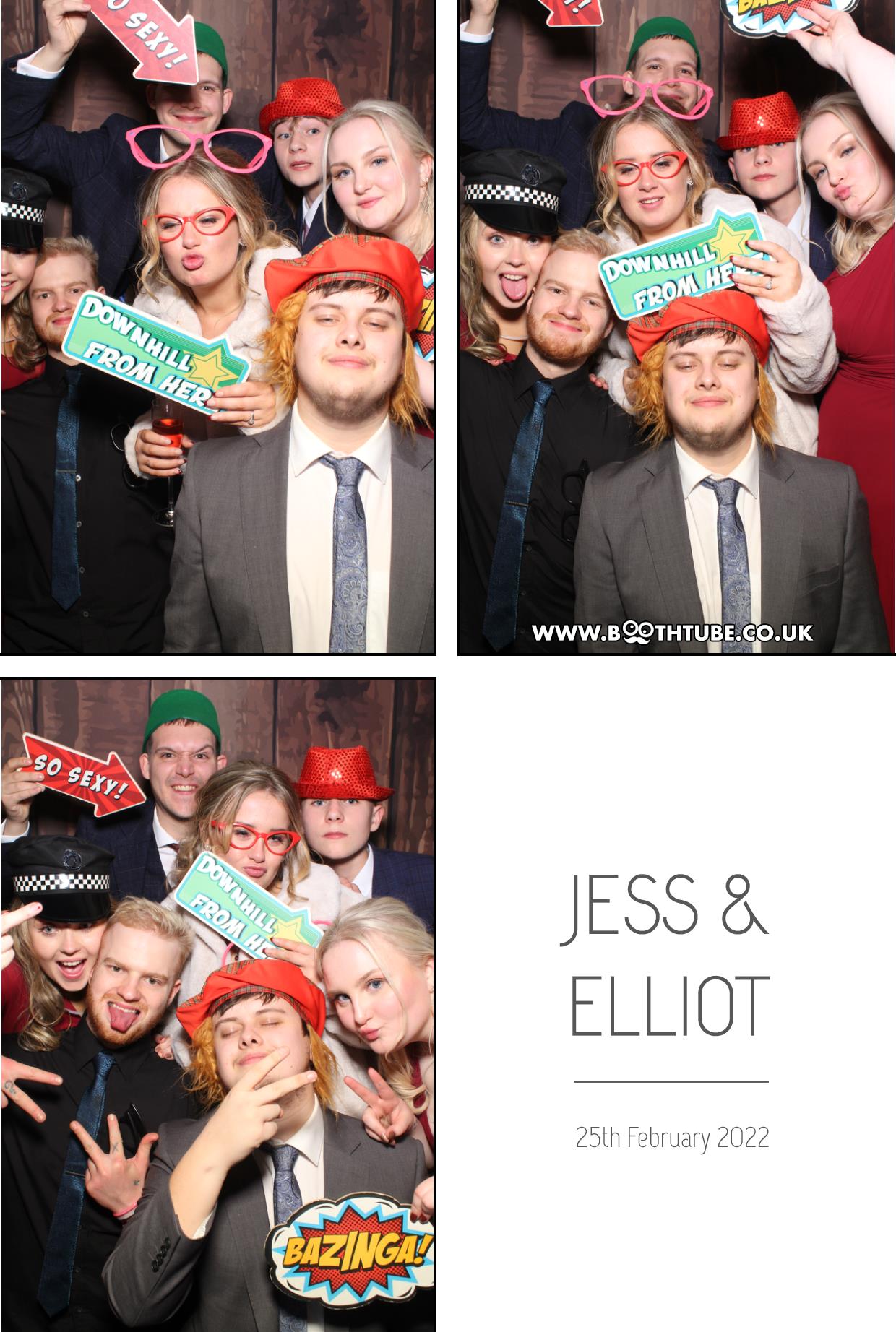 Jess & Elliot's Wedding | View more photos from the event at gallery.boothtube.co.uk/u/BoothtubeLtd/Jess-Elliots-Wedding