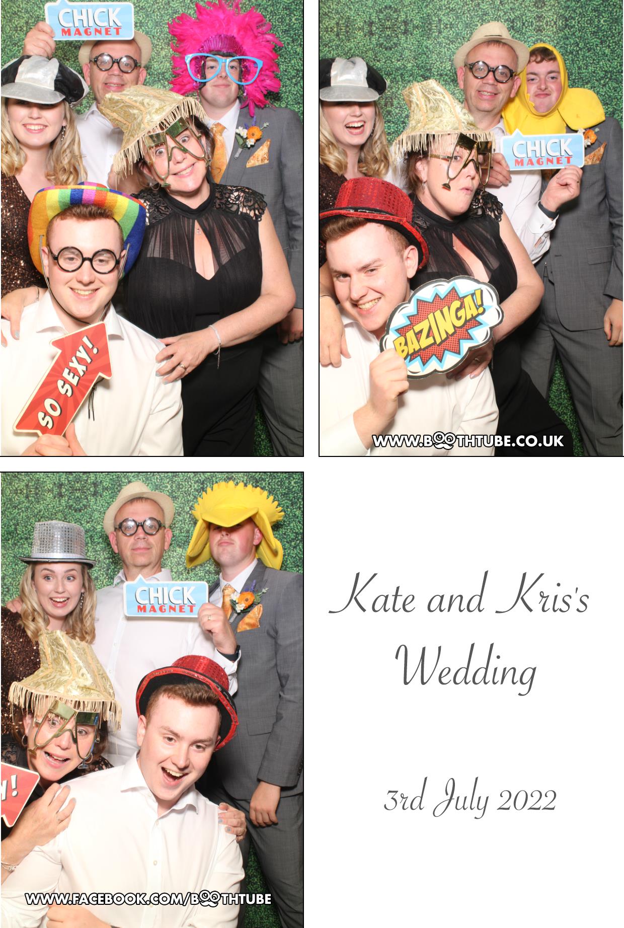 Kate & Kris's Wedding | View more photos from the event at gallery.boothtube.co.uk/u/BoothtubeLtd/Kate-Kriss-Wedding