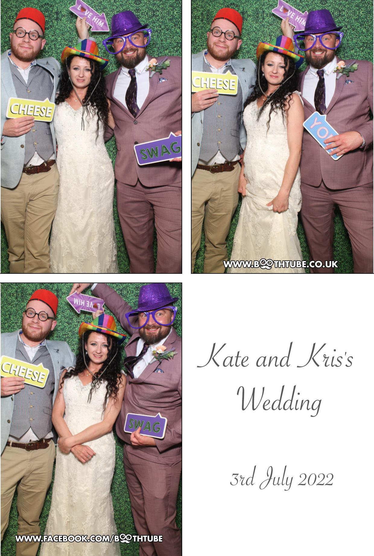 Kate & Kris's Wedding | View more photos from the event at gallery.boothtube.co.uk/u/BoothtubeLtd/Kate-Kriss-Wedding