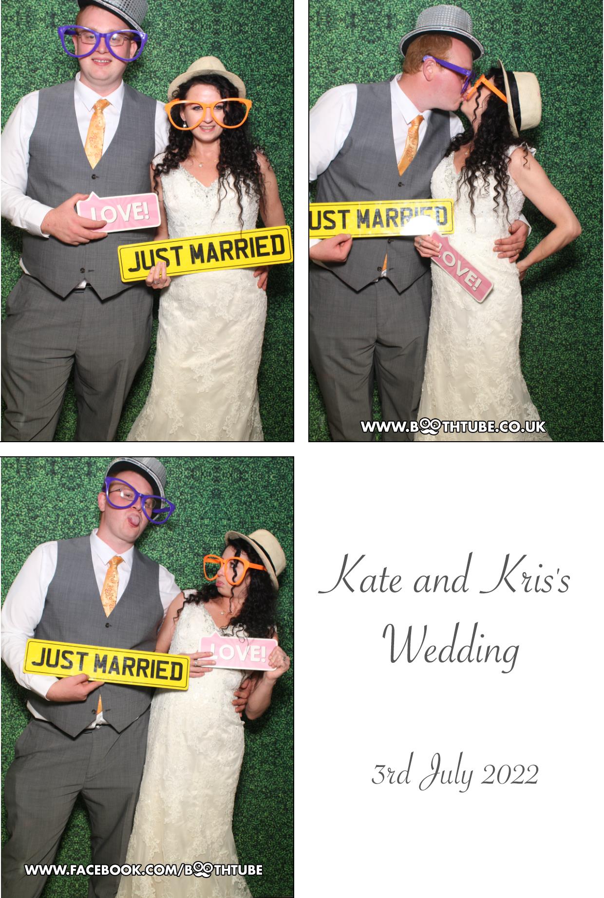 Kate & Kris's Wedding | View more photos from the event at gallery.boothtube.co.uk/u/BoothtubeLtd/Kate-Kriss-Wedding