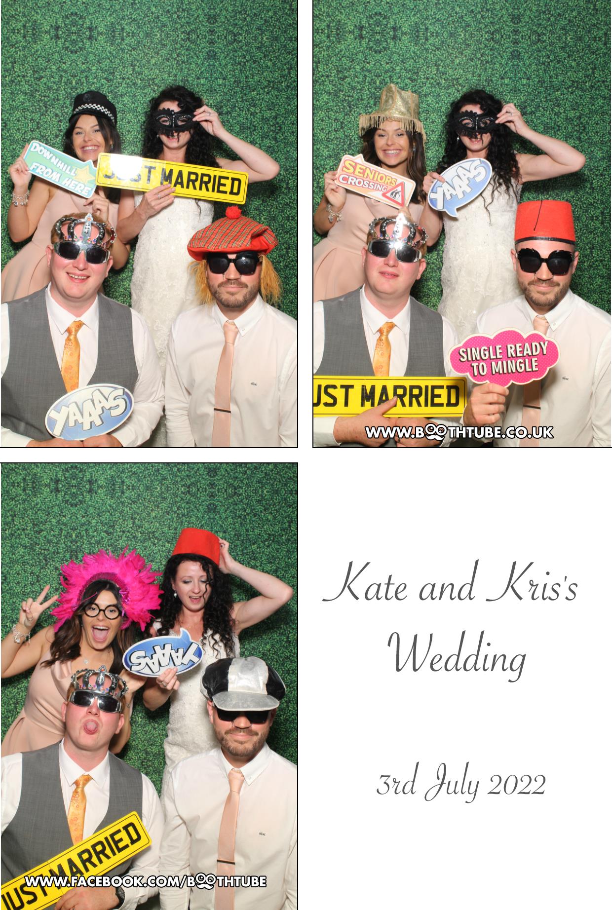 Kate & Kris's Wedding | View more photos from the event at gallery.boothtube.co.uk/u/BoothtubeLtd/Kate-Kriss-Wedding