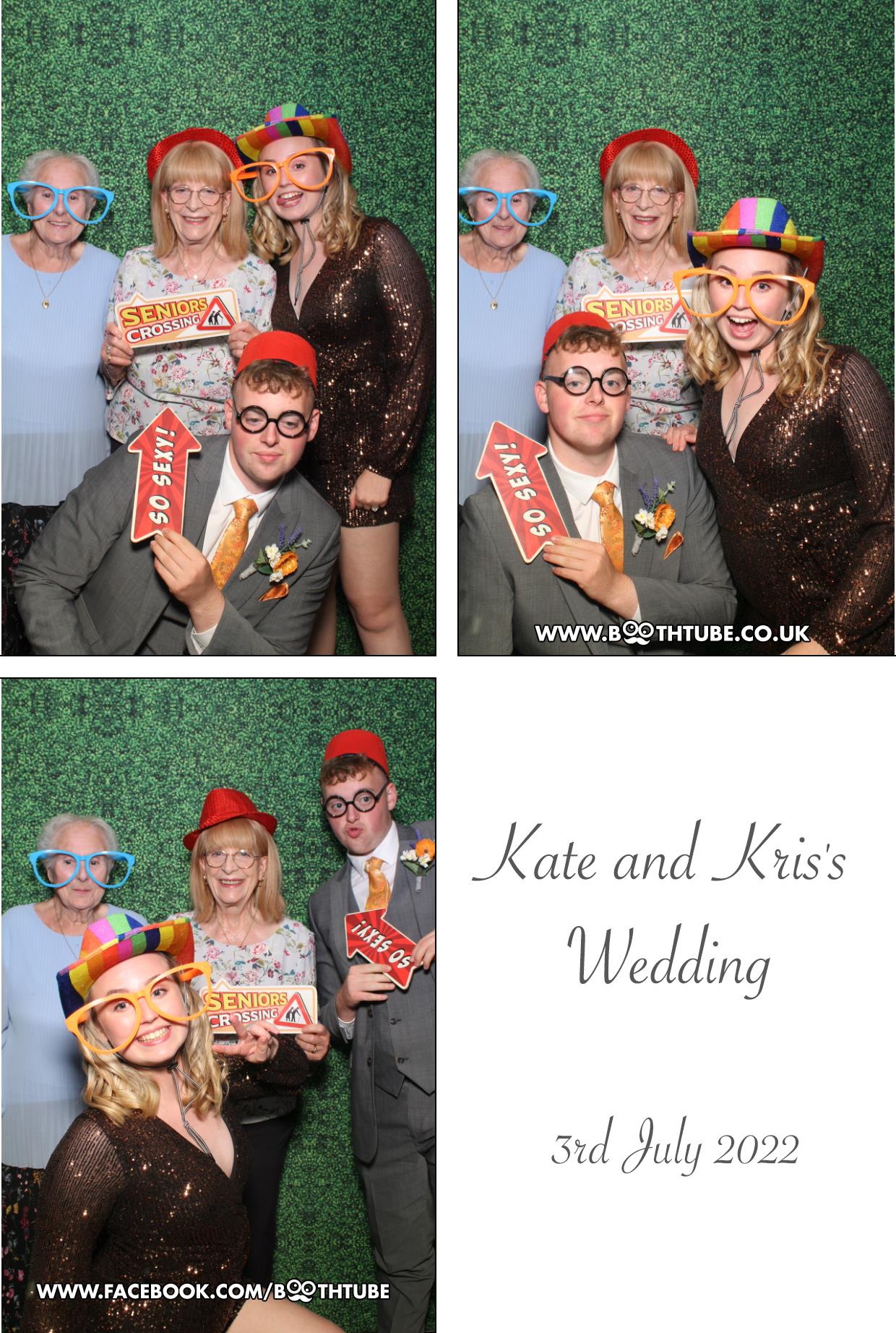 Kate & Kris's Wedding | View more photos from the event at gallery.boothtube.co.uk/u/BoothtubeLtd/Kate-Kriss-Wedding