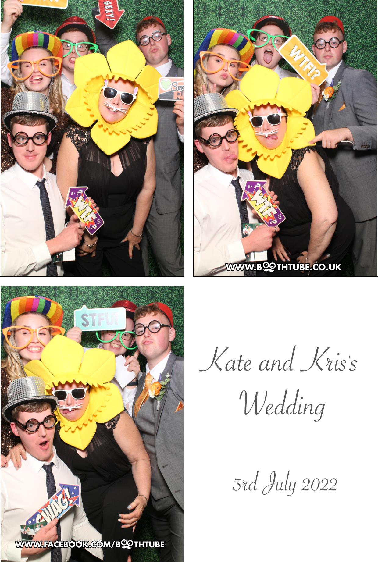 Kate & Kris's Wedding | View more photos from the event at gallery.boothtube.co.uk/u/BoothtubeLtd/Kate-Kriss-Wedding