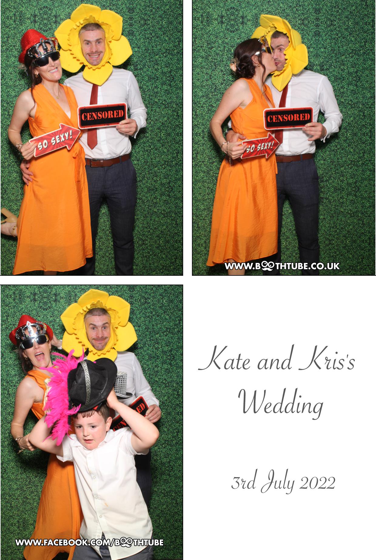 Kate & Kris's Wedding | View more photos from the event at gallery.boothtube.co.uk/u/BoothtubeLtd/Kate-Kriss-Wedding