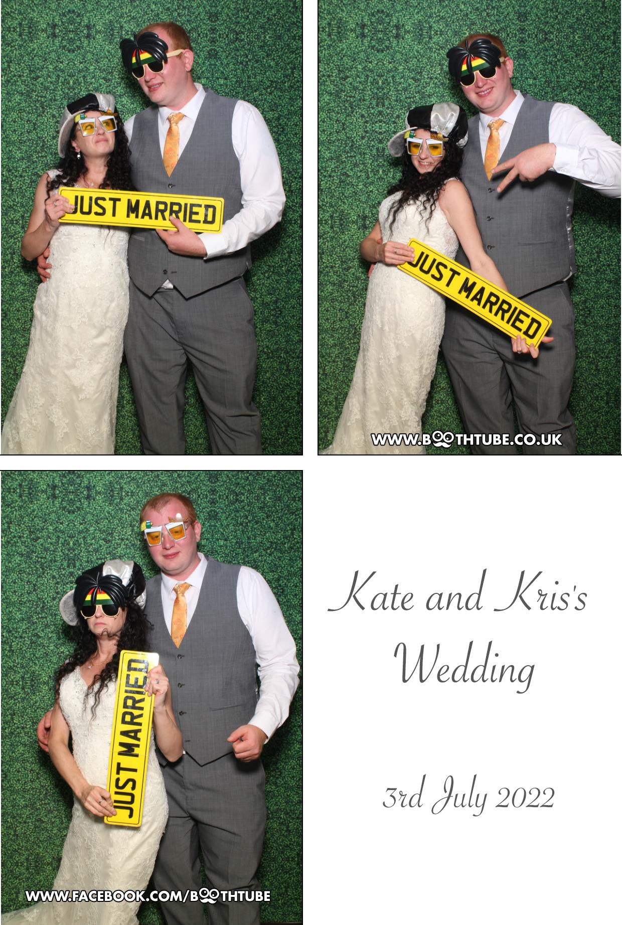 Kate & Kris's Wedding | View more photos from the event at gallery.boothtube.co.uk/u/BoothtubeLtd/Kate-Kriss-Wedding