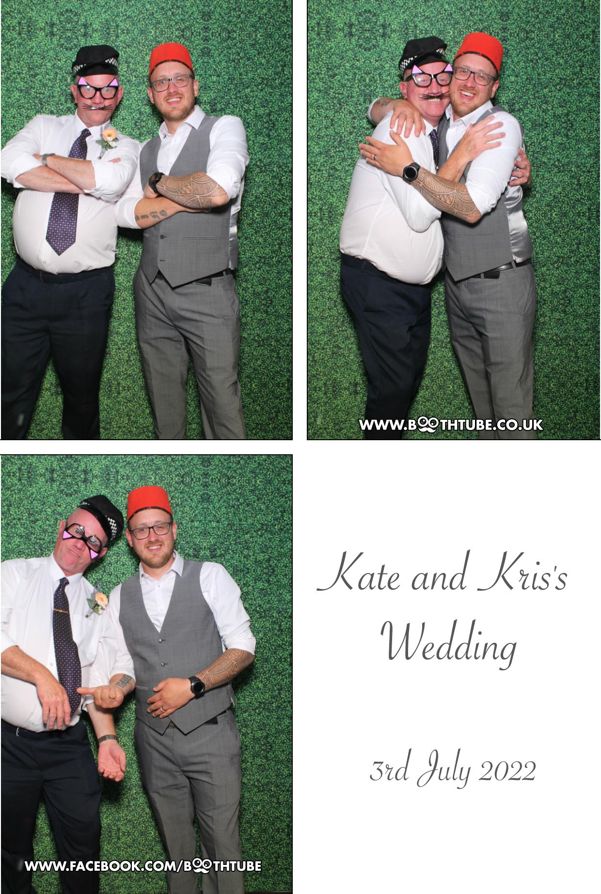 Kate & Kris's Wedding | View more photos from the event at gallery.boothtube.co.uk/u/BoothtubeLtd/Kate-Kriss-Wedding