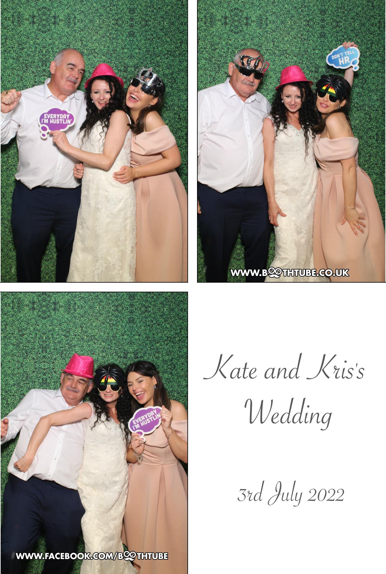 Kate & Kris's Wedding | View more photos from the event at gallery.boothtube.co.uk/u/BoothtubeLtd/Kate-Kriss-Wedding