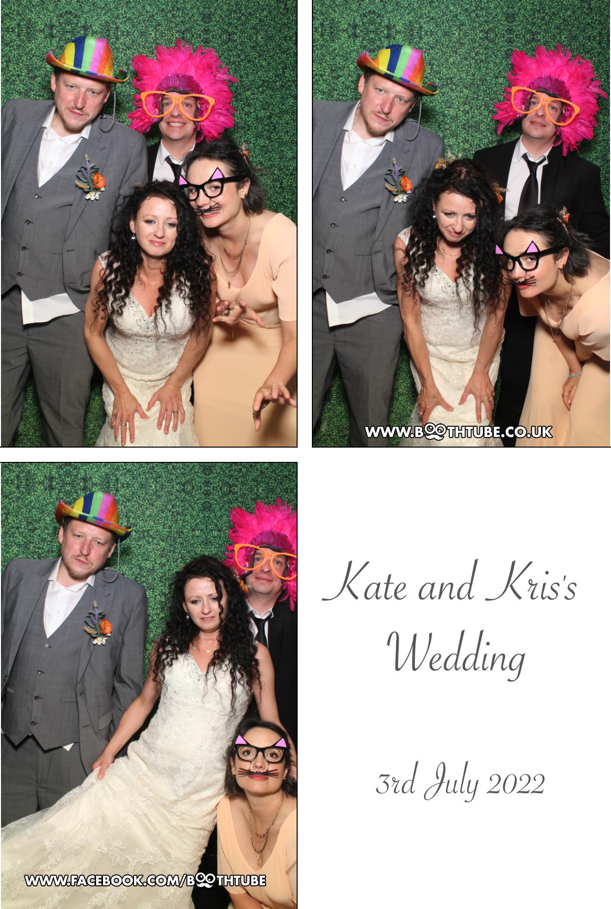 Kate & Kris's Wedding | View more photos from the event at gallery.boothtube.co.uk/u/BoothtubeLtd/Kate-Kriss-Wedding