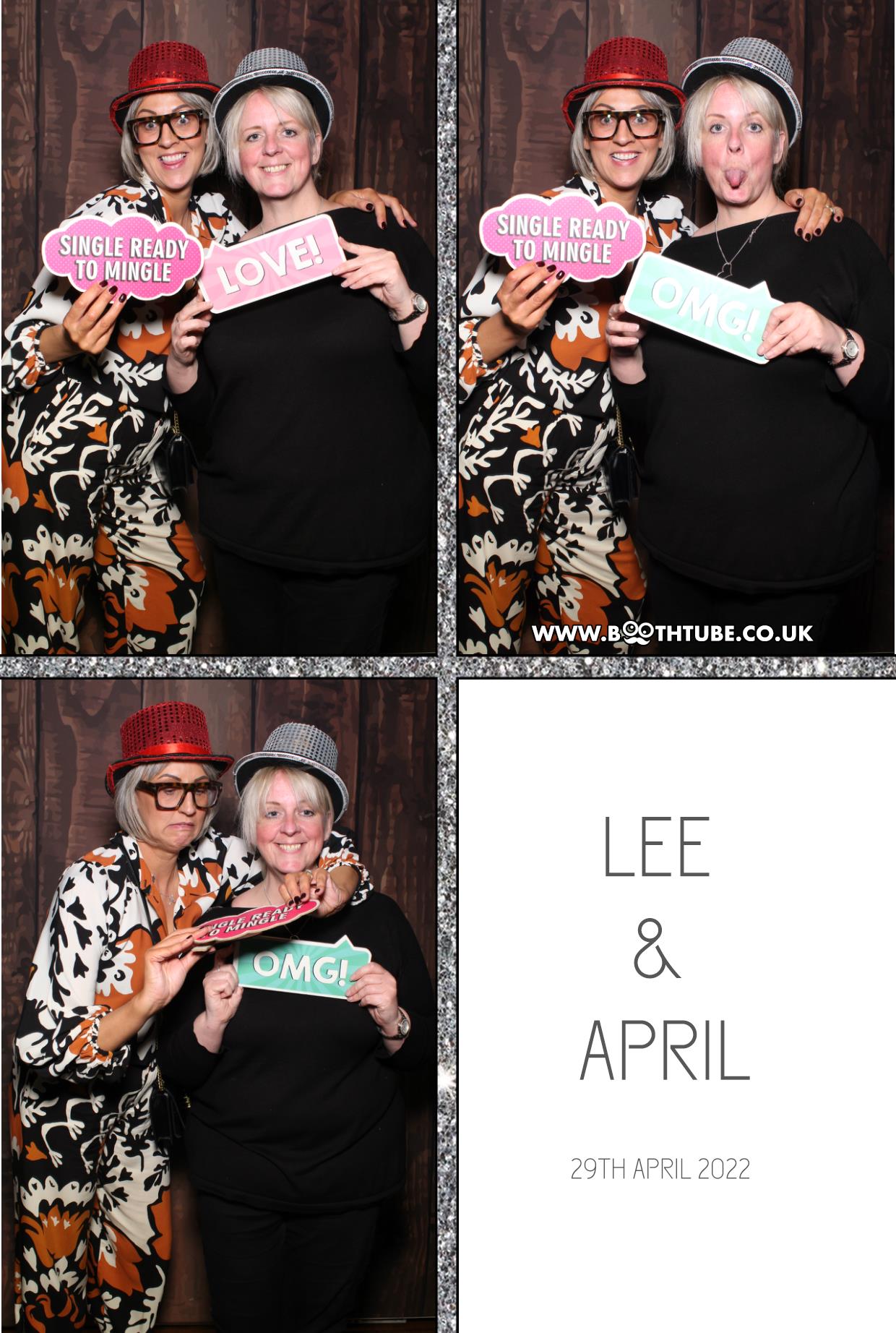 Lee & April's Wedding | View more photos from the event at gallery.boothtube.co.uk/u/BoothtubeLtd/Lee-Aprils-Wedding