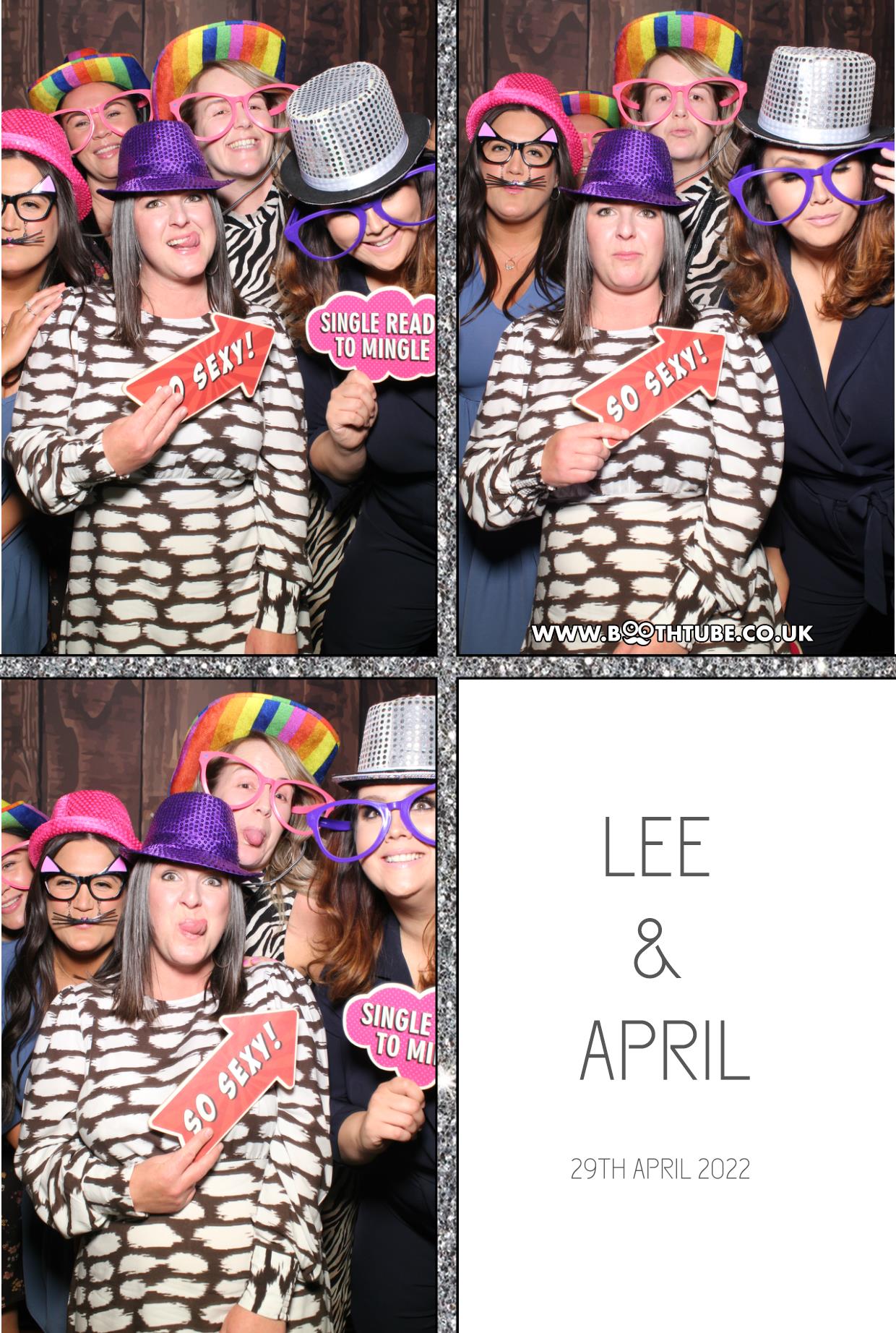 Lee & April's Wedding | View more photos from the event at gallery.boothtube.co.uk/u/BoothtubeLtd/Lee-Aprils-Wedding