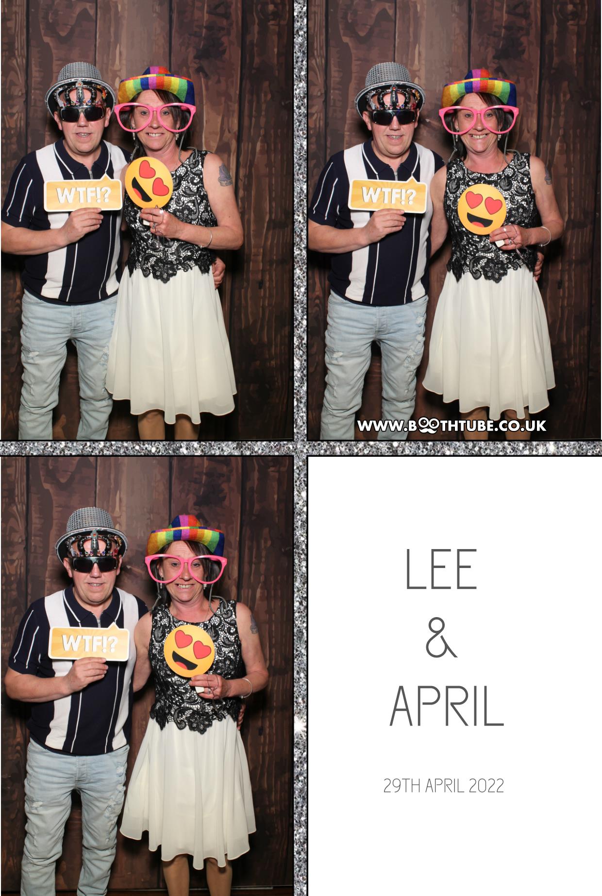 Lee & April's Wedding | View more photos from the event at gallery.boothtube.co.uk/u/BoothtubeLtd/Lee-Aprils-Wedding