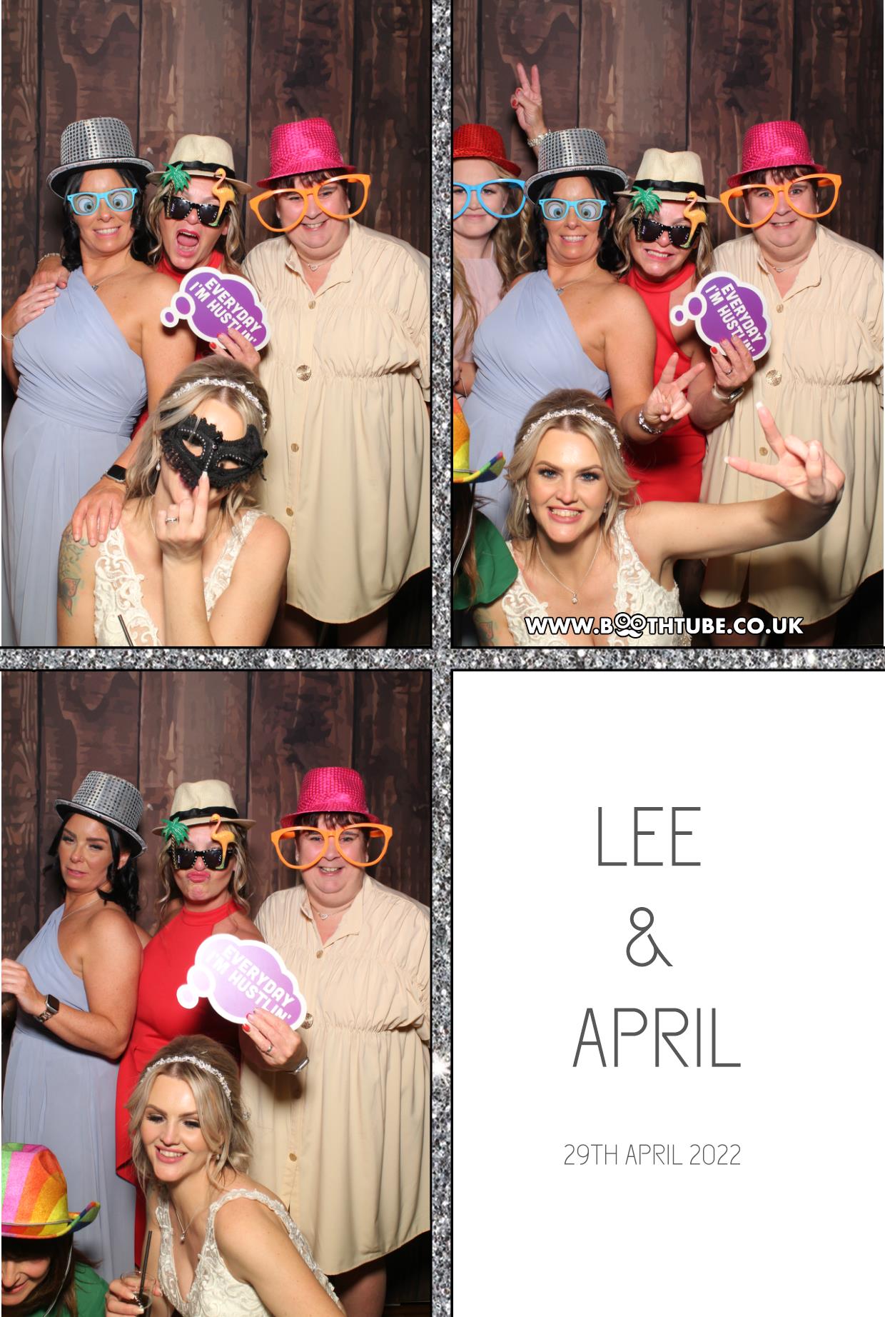 Lee & April's Wedding | View more photos from the event at gallery.boothtube.co.uk/u/BoothtubeLtd/Lee-Aprils-Wedding