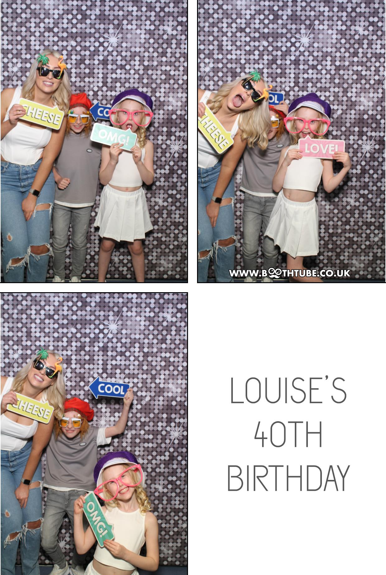 Louise's 40th Birthday | View more photos from the event at gallery.boothtube.co.uk/u/BoothtubeLtd/Louises-40th-Birthday