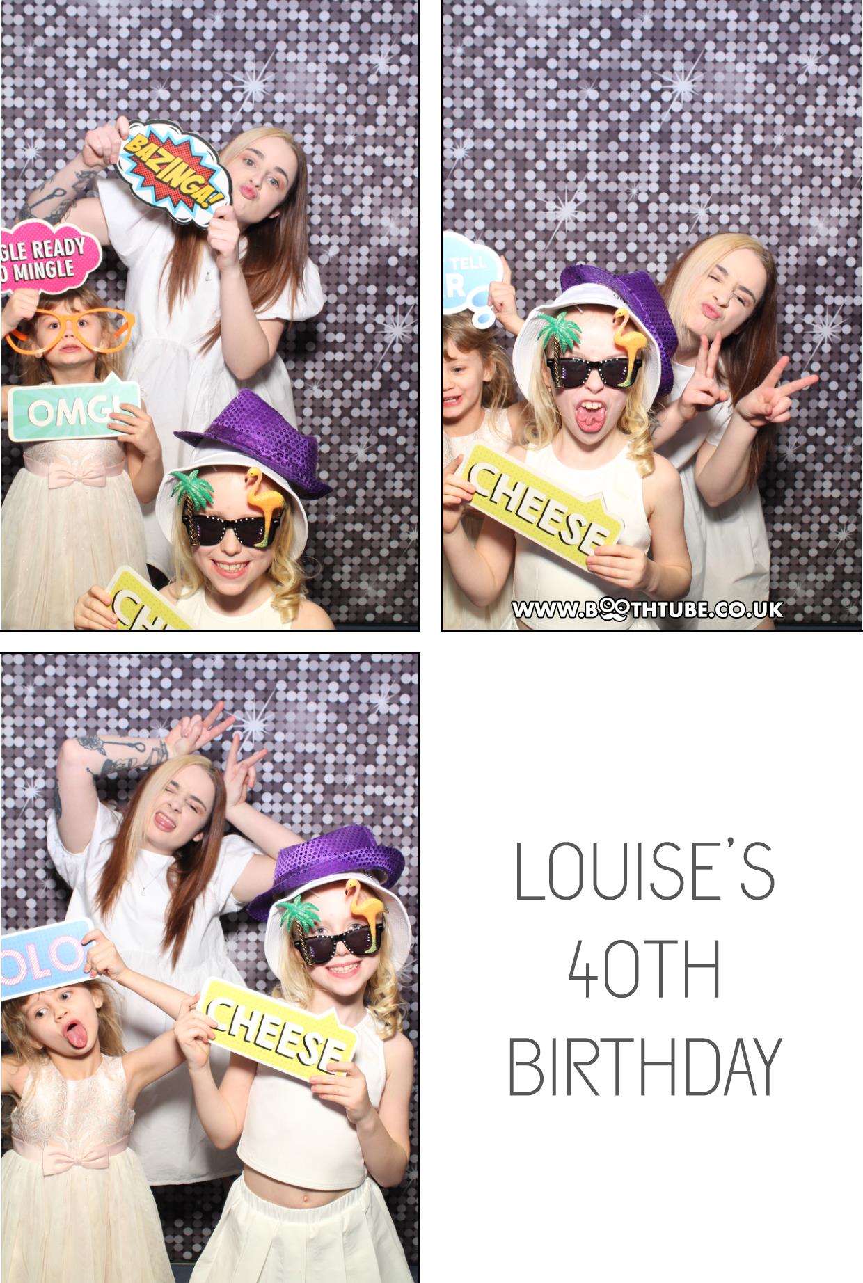 Louise's 40th Birthday | View more photos from the event at gallery.boothtube.co.uk/u/BoothtubeLtd/Louises-40th-Birthday