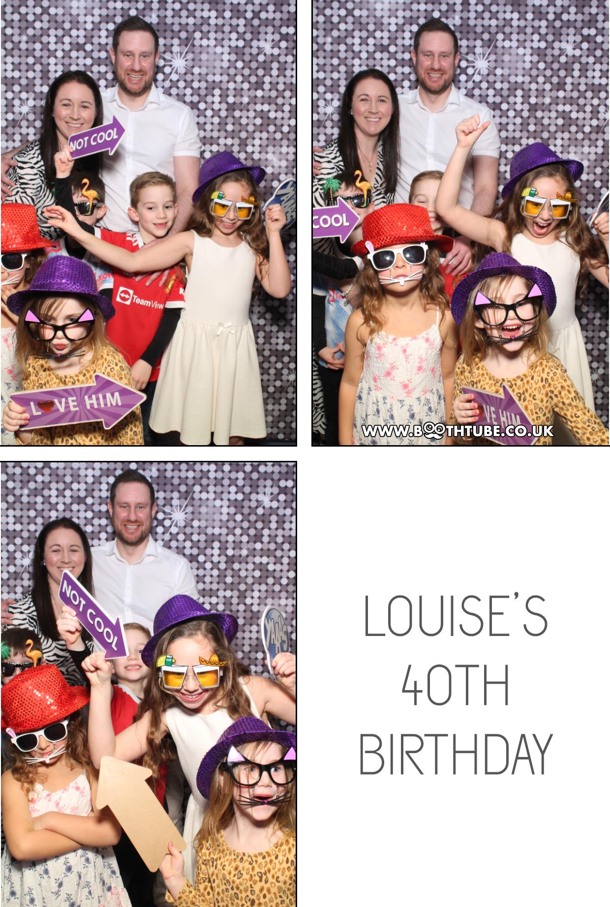 Louise's 40th Birthday | View more photos from the event at gallery.boothtube.co.uk/u/BoothtubeLtd/Louises-40th-Birthday