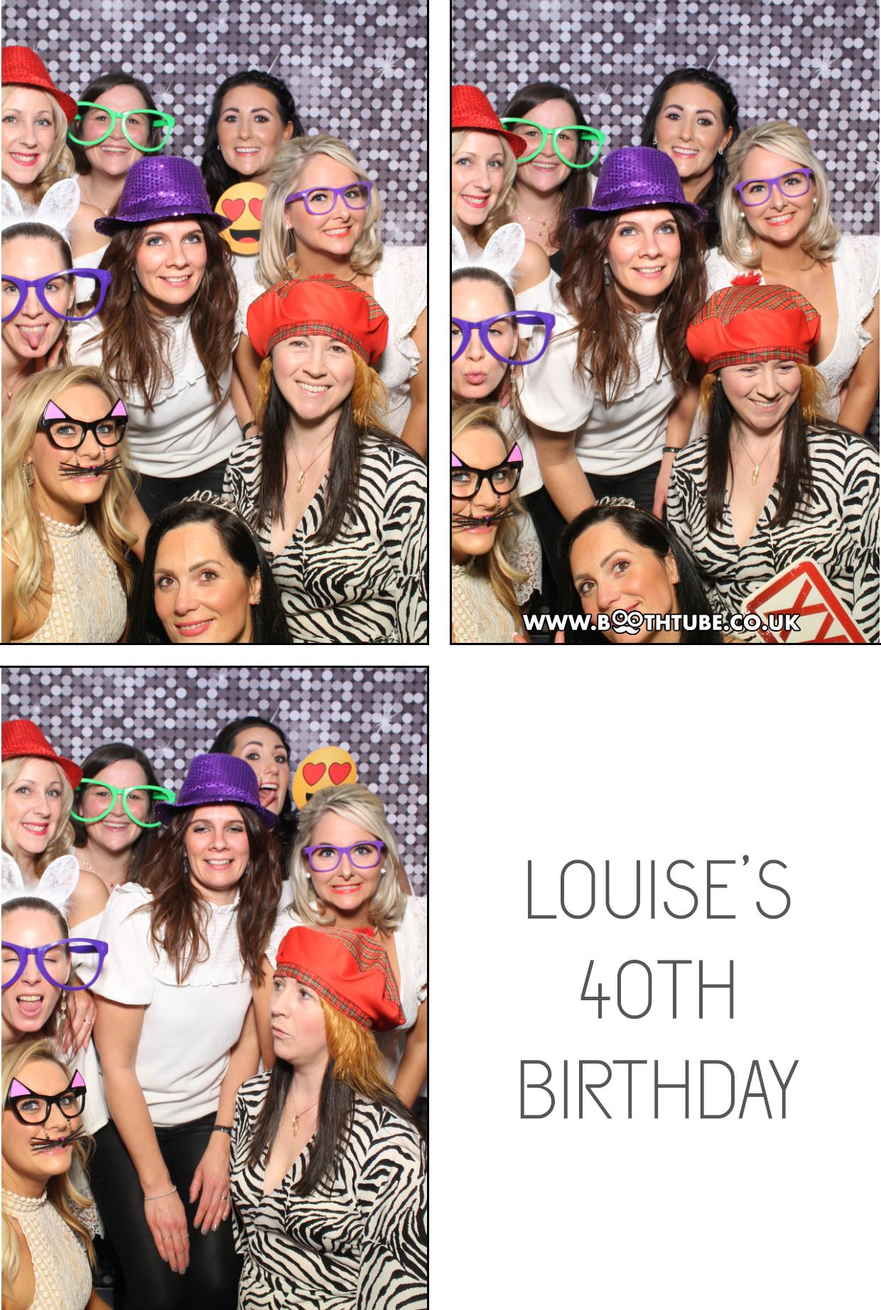 Louise's 40th Birthday | View more photos from the event at gallery.boothtube.co.uk/u/BoothtubeLtd/Louises-40th-Birthday