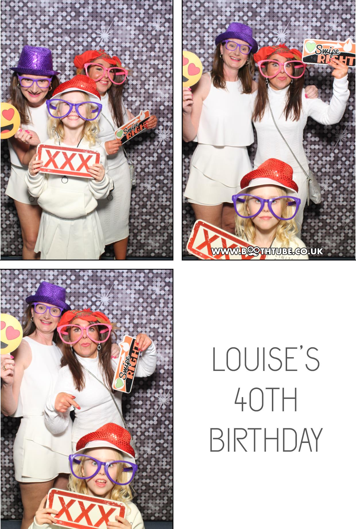 Louise's 40th Birthday | View more photos from the event at gallery.boothtube.co.uk/u/BoothtubeLtd/Louises-40th-Birthday
