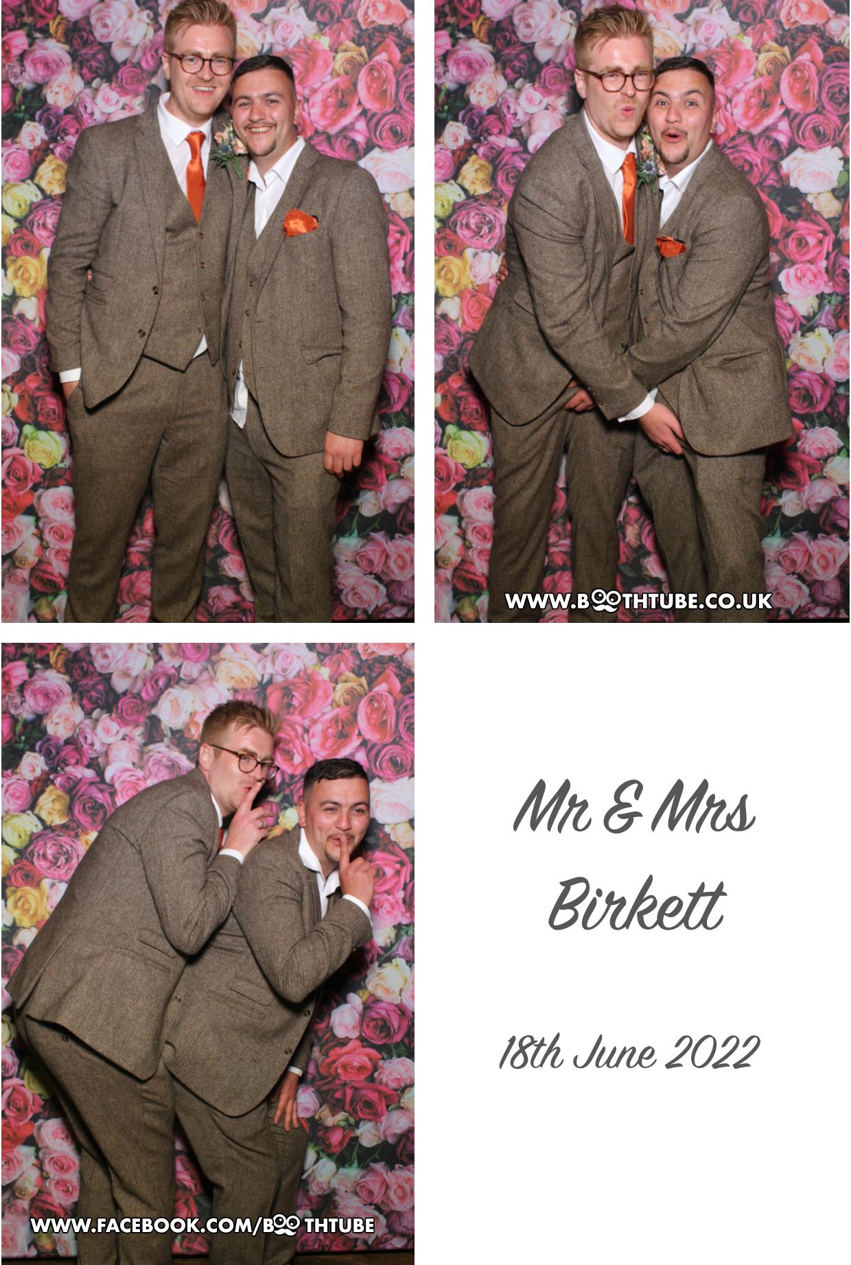 Mr & Mrs Birkett's Wedding | View more photos from the event at gallery.boothtube.co.uk/u/BoothtubeLtd/Mr-Mrs-Birketts-Wedding