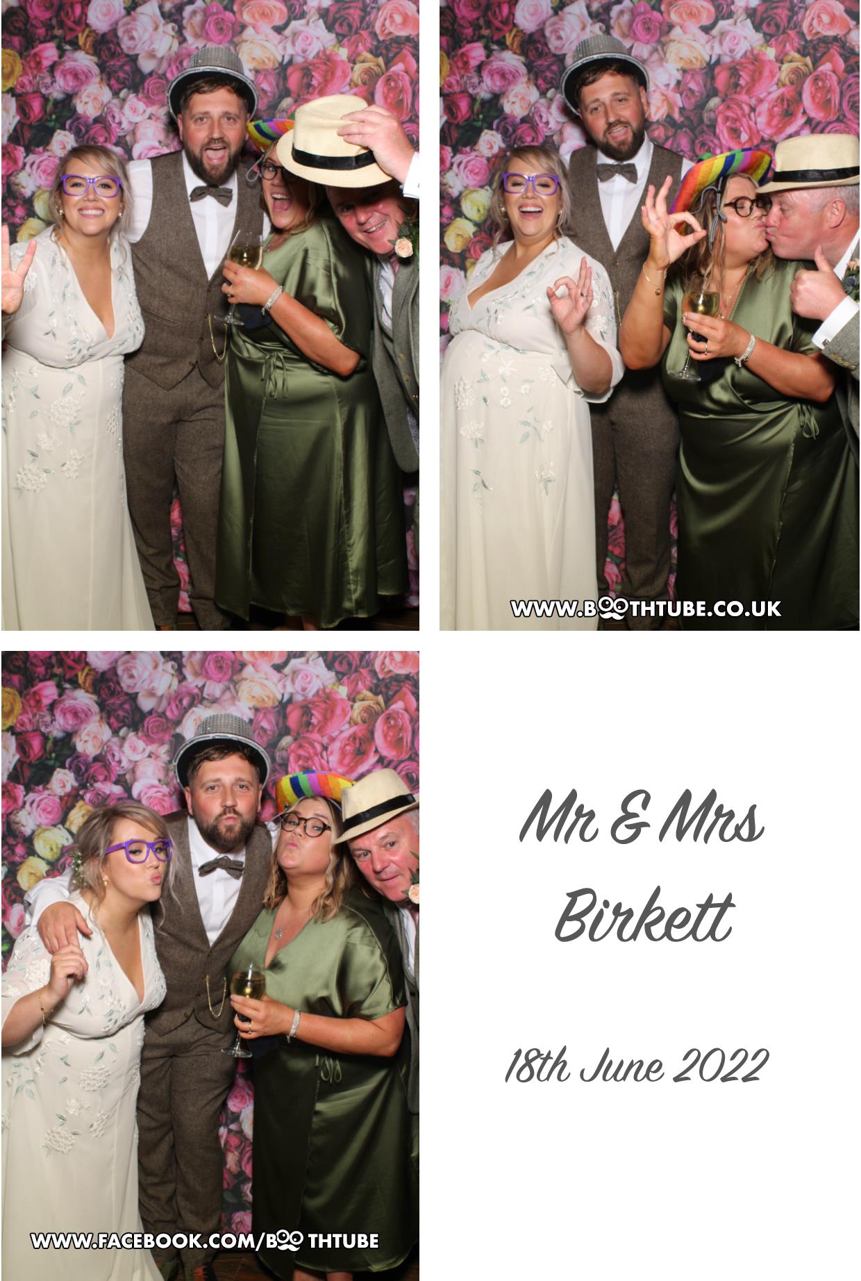 Mr & Mrs Birkett's Wedding | View more photos from the event at gallery.boothtube.co.uk/u/BoothtubeLtd/Mr-Mrs-Birketts-Wedding