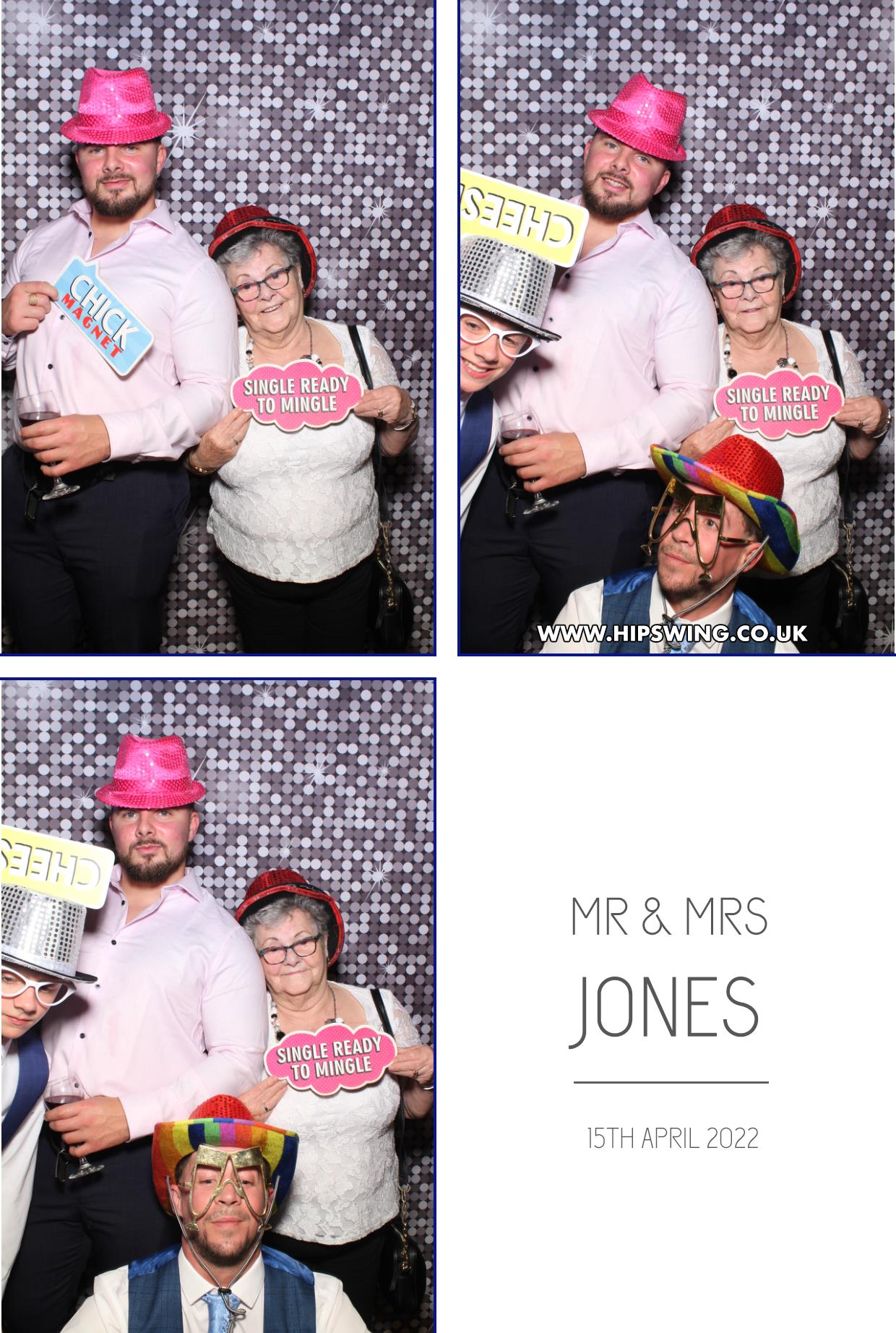 Mr & Mrs Jones | View more photos from the event at gallery.boothtube.co.uk/u/BoothtubeLtd/Mr-Mrs-Jones