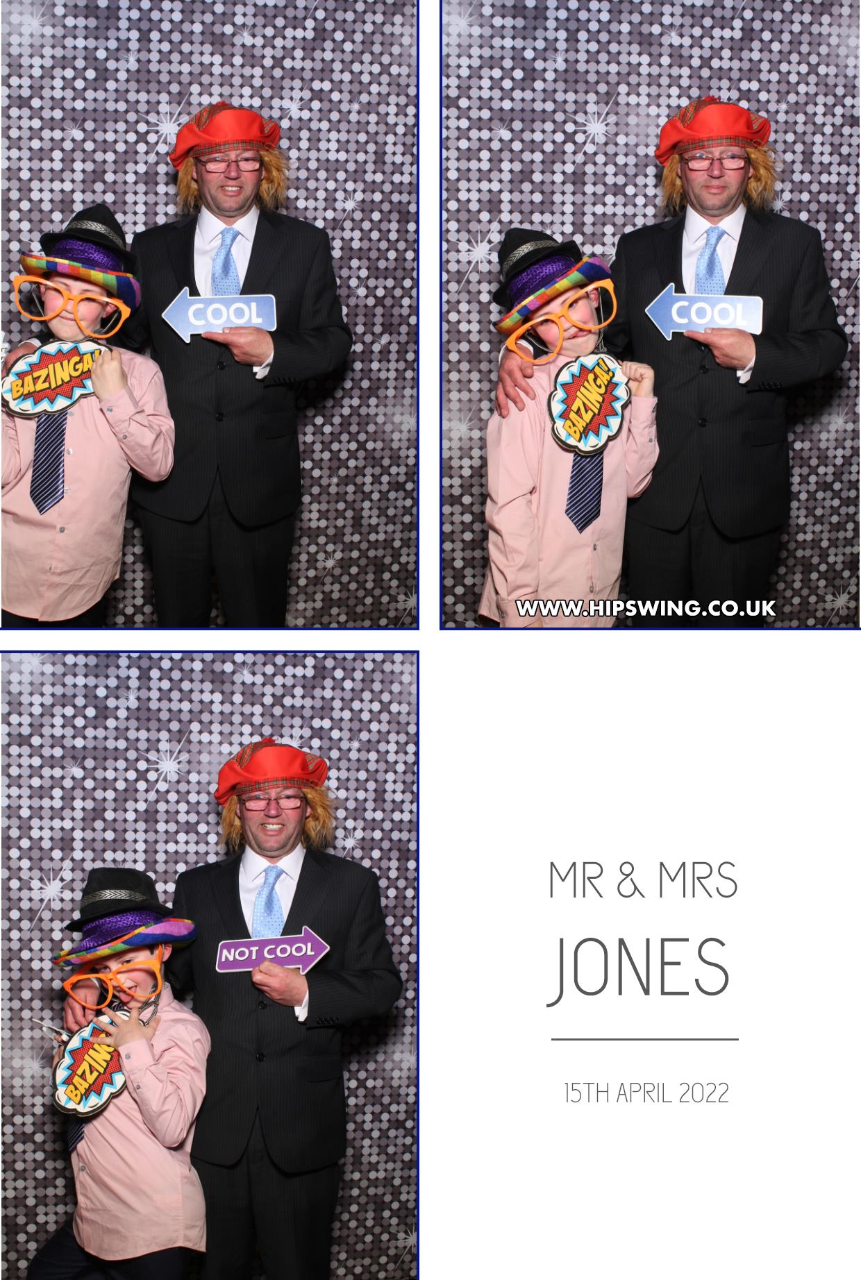 Mr & Mrs Jones | View more photos from the event at gallery.boothtube.co.uk/u/BoothtubeLtd/Mr-Mrs-Jones