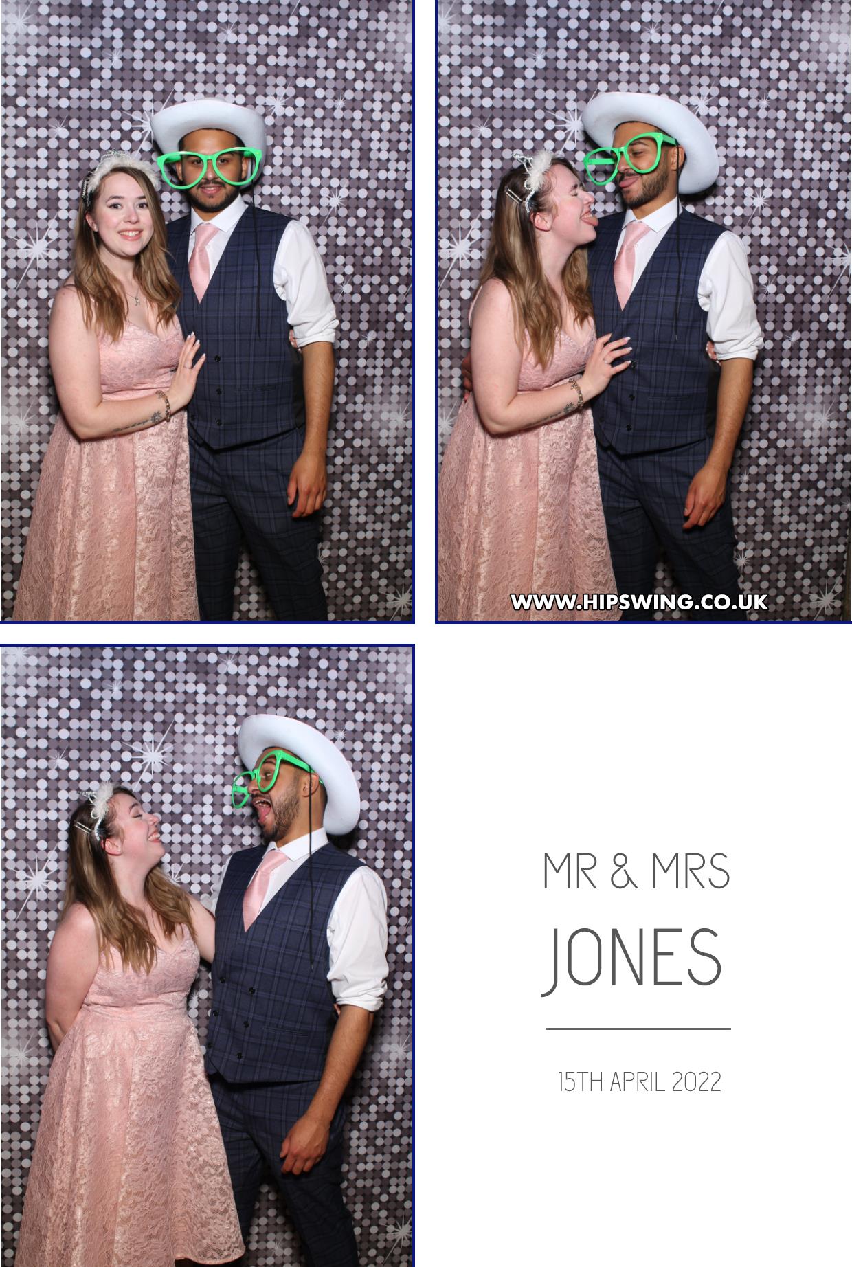 Mr & Mrs Jones | View more photos from the event at gallery.boothtube.co.uk/u/BoothtubeLtd/Mr-Mrs-Jones