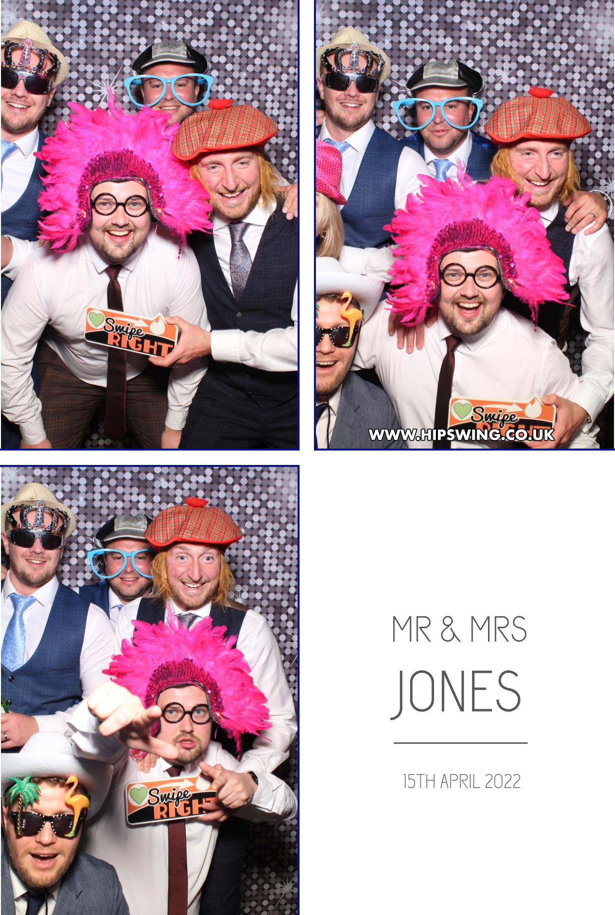 Mr & Mrs Jones | View more photos from the event at gallery.boothtube.co.uk/u/BoothtubeLtd/Mr-Mrs-Jones