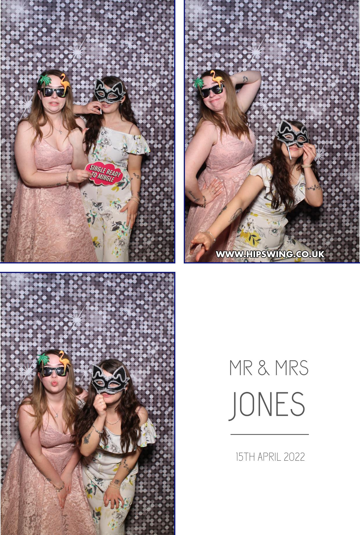 Mr & Mrs Jones | View more photos from the event at gallery.boothtube.co.uk/u/BoothtubeLtd/Mr-Mrs-Jones