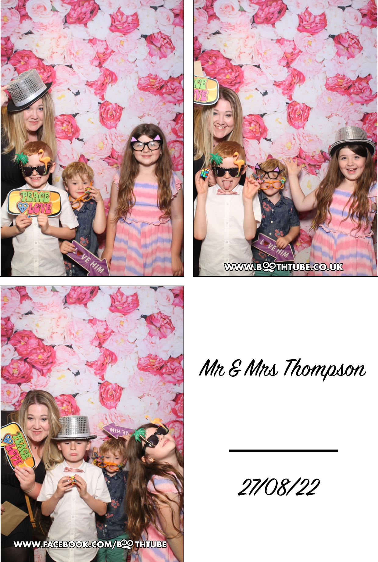 Mr & Mrs Thompson's Wedding | View more photos from the event at gallery.boothtube.co.uk/u/BoothtubeLtd/Mr-Mrs-Thompsons-Wedding