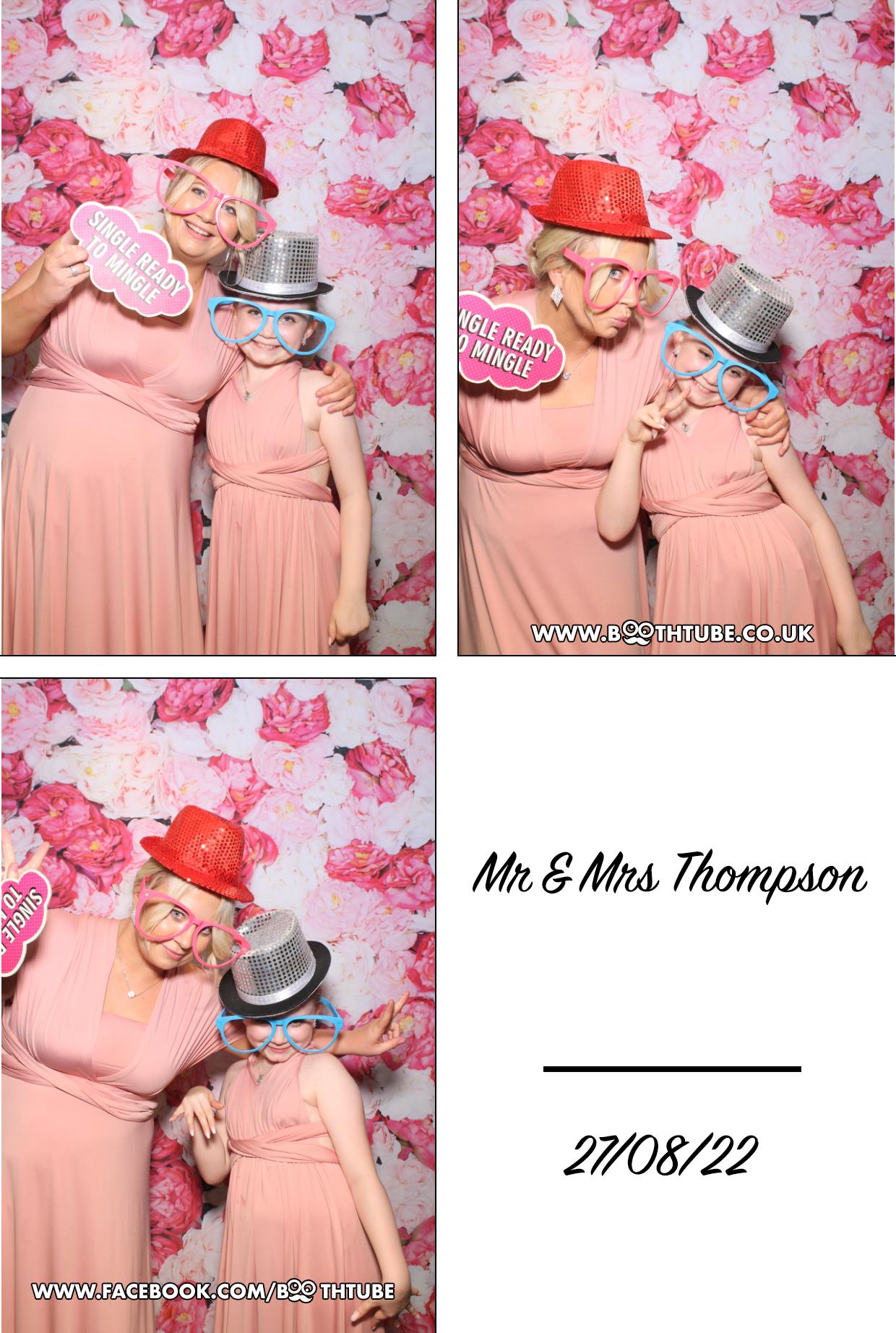 Mr & Mrs Thompson's Wedding | View more photos from the event at gallery.boothtube.co.uk/u/BoothtubeLtd/Mr-Mrs-Thompsons-Wedding