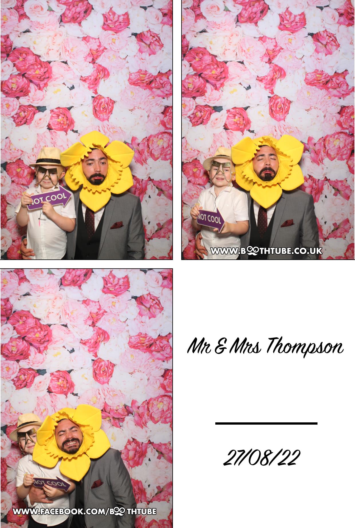 Mr & Mrs Thompson's Wedding | View more photos from the event at gallery.boothtube.co.uk/u/BoothtubeLtd/Mr-Mrs-Thompsons-Wedding