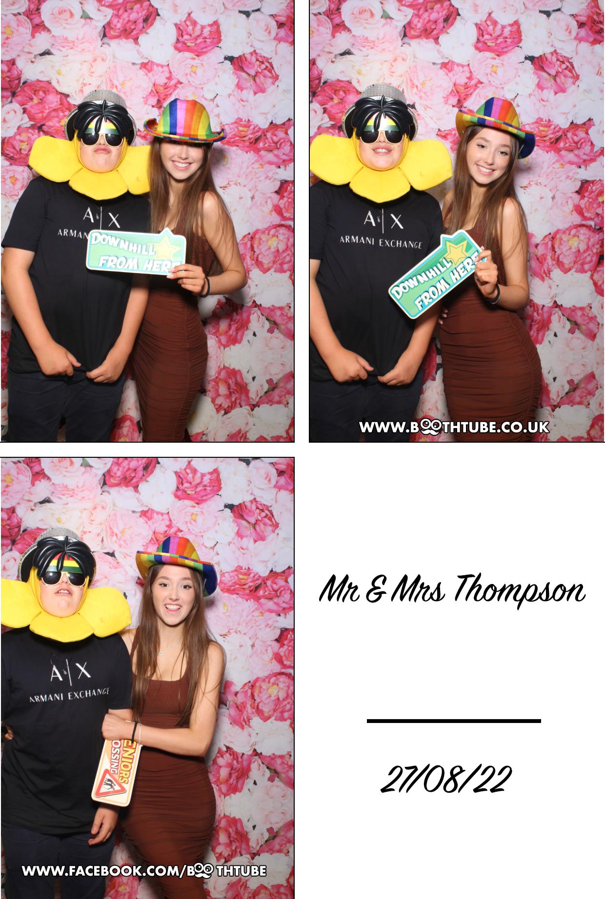 Mr & Mrs Thompson's Wedding | View more photos from the event at gallery.boothtube.co.uk/u/BoothtubeLtd/Mr-Mrs-Thompsons-Wedding
