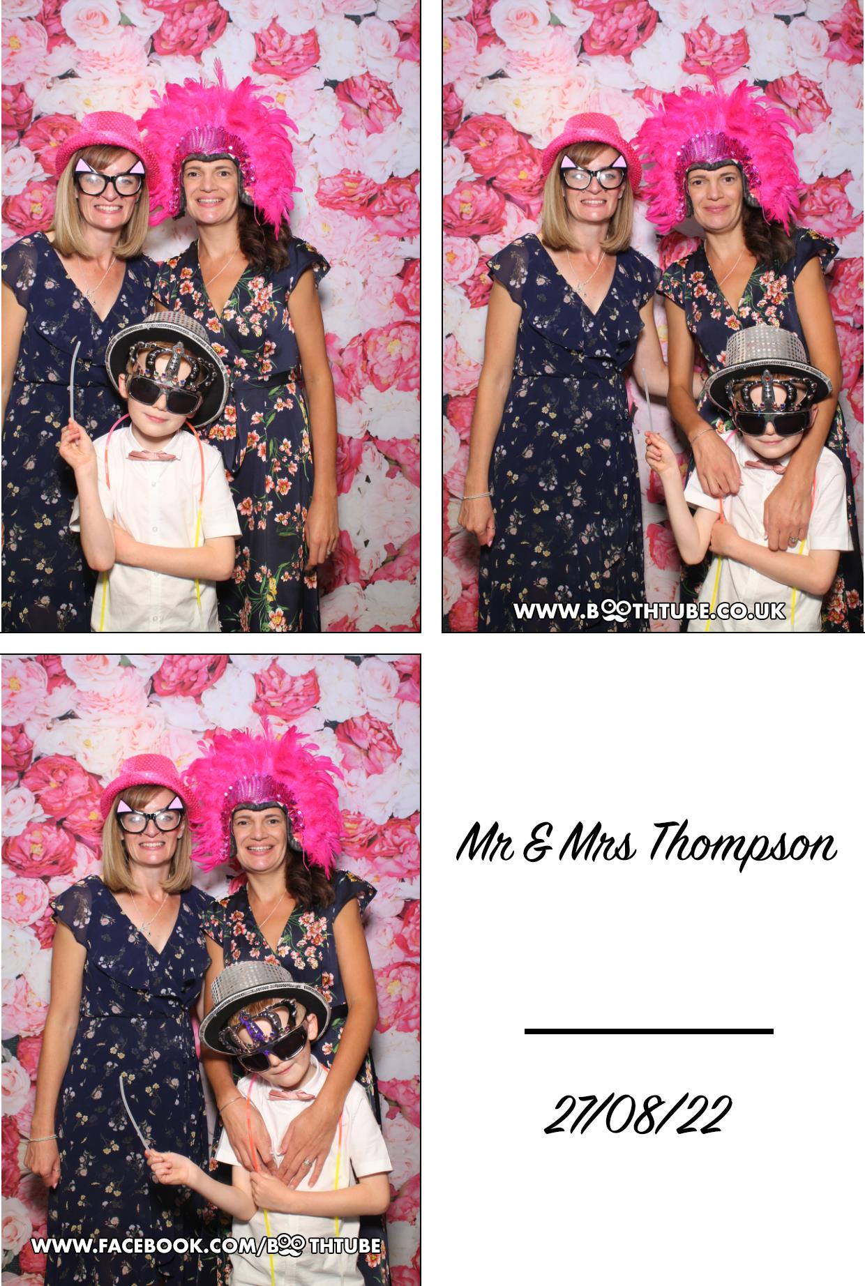 Mr & Mrs Thompson's Wedding | View more photos from the event at gallery.boothtube.co.uk/u/BoothtubeLtd/Mr-Mrs-Thompsons-Wedding