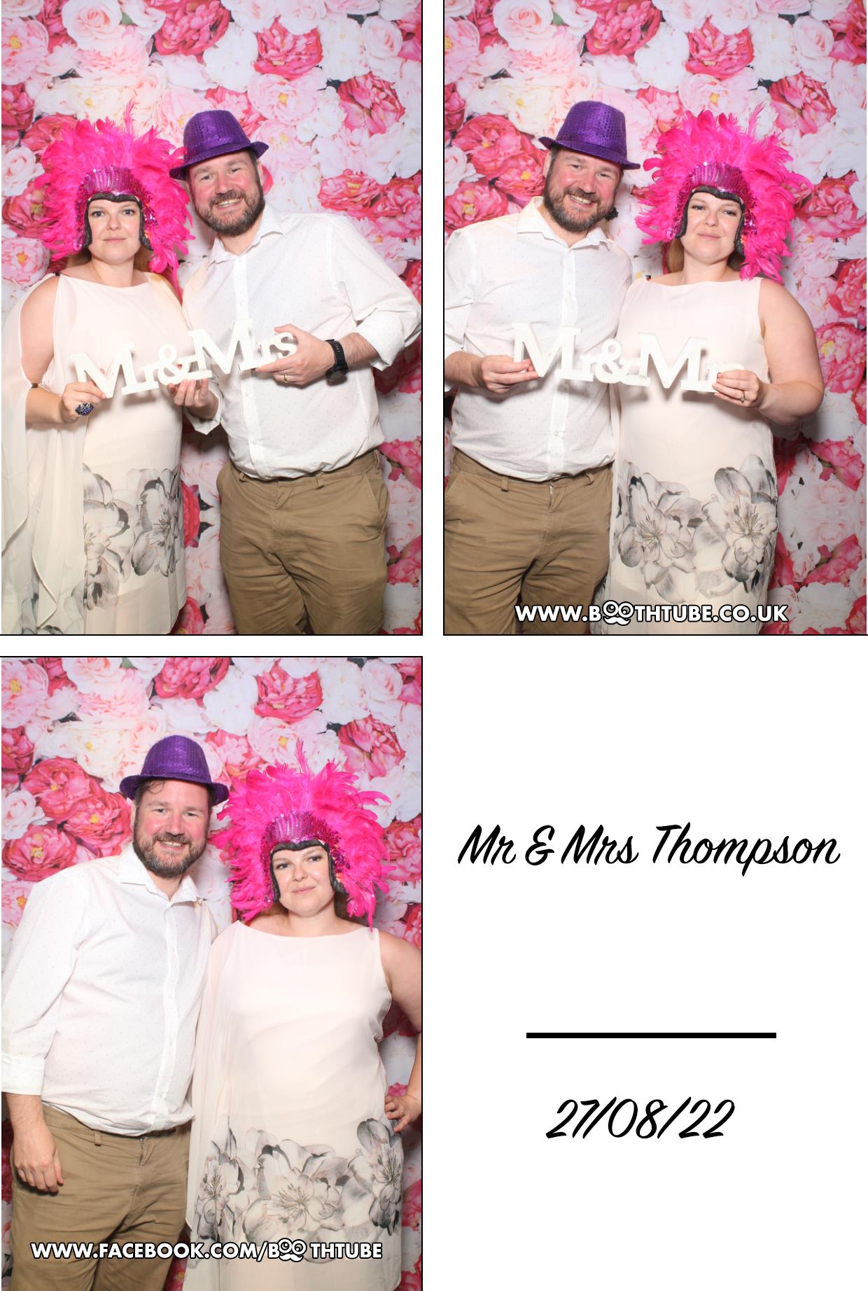 Mr & Mrs Thompson's Wedding | View more photos from the event at gallery.boothtube.co.uk/u/BoothtubeLtd/Mr-Mrs-Thompsons-Wedding