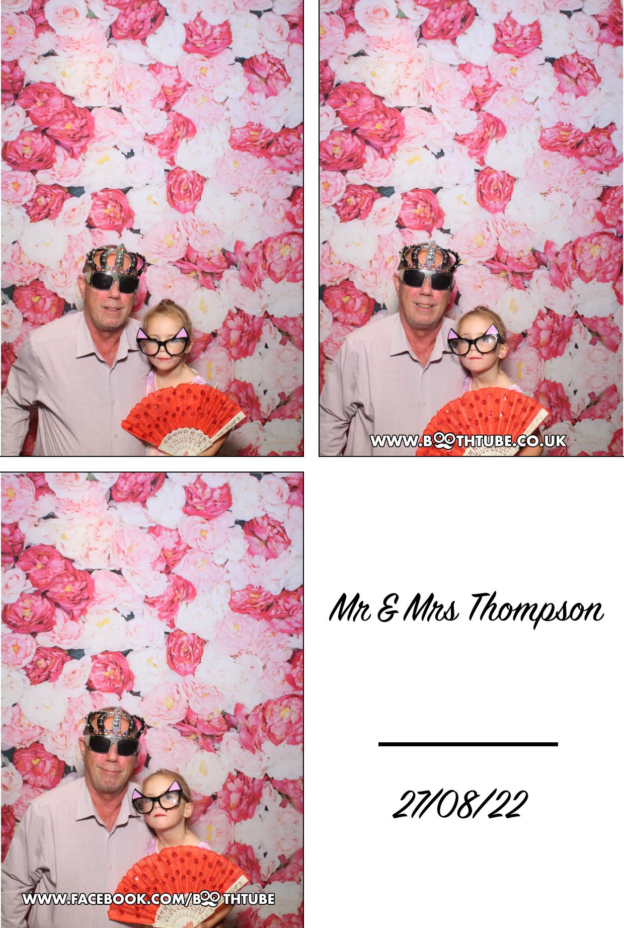 Mr & Mrs Thompson's Wedding | View more photos from the event at gallery.boothtube.co.uk/u/BoothtubeLtd/Mr-Mrs-Thompsons-Wedding