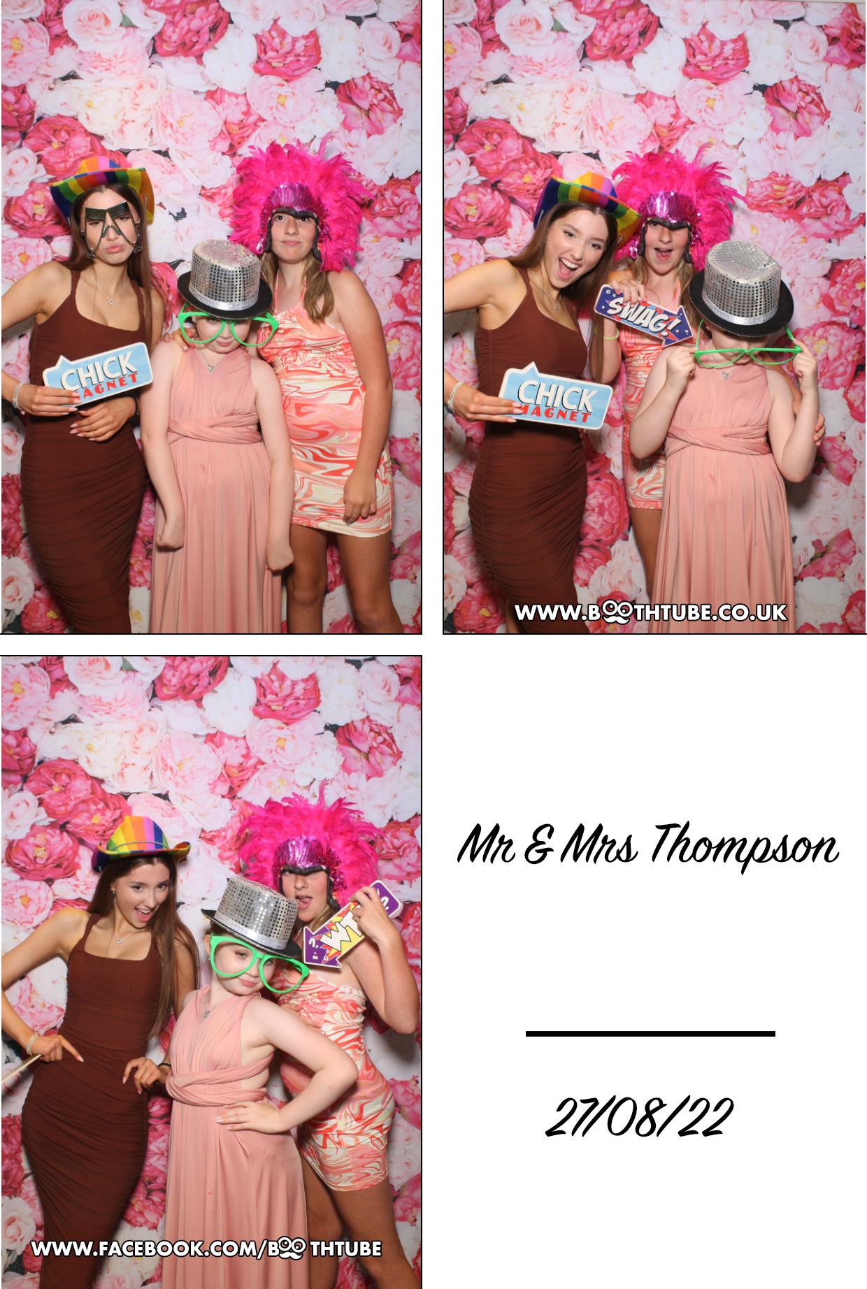 Mr & Mrs Thompson's Wedding | View more photos from the event at gallery.boothtube.co.uk/u/BoothtubeLtd/Mr-Mrs-Thompsons-Wedding