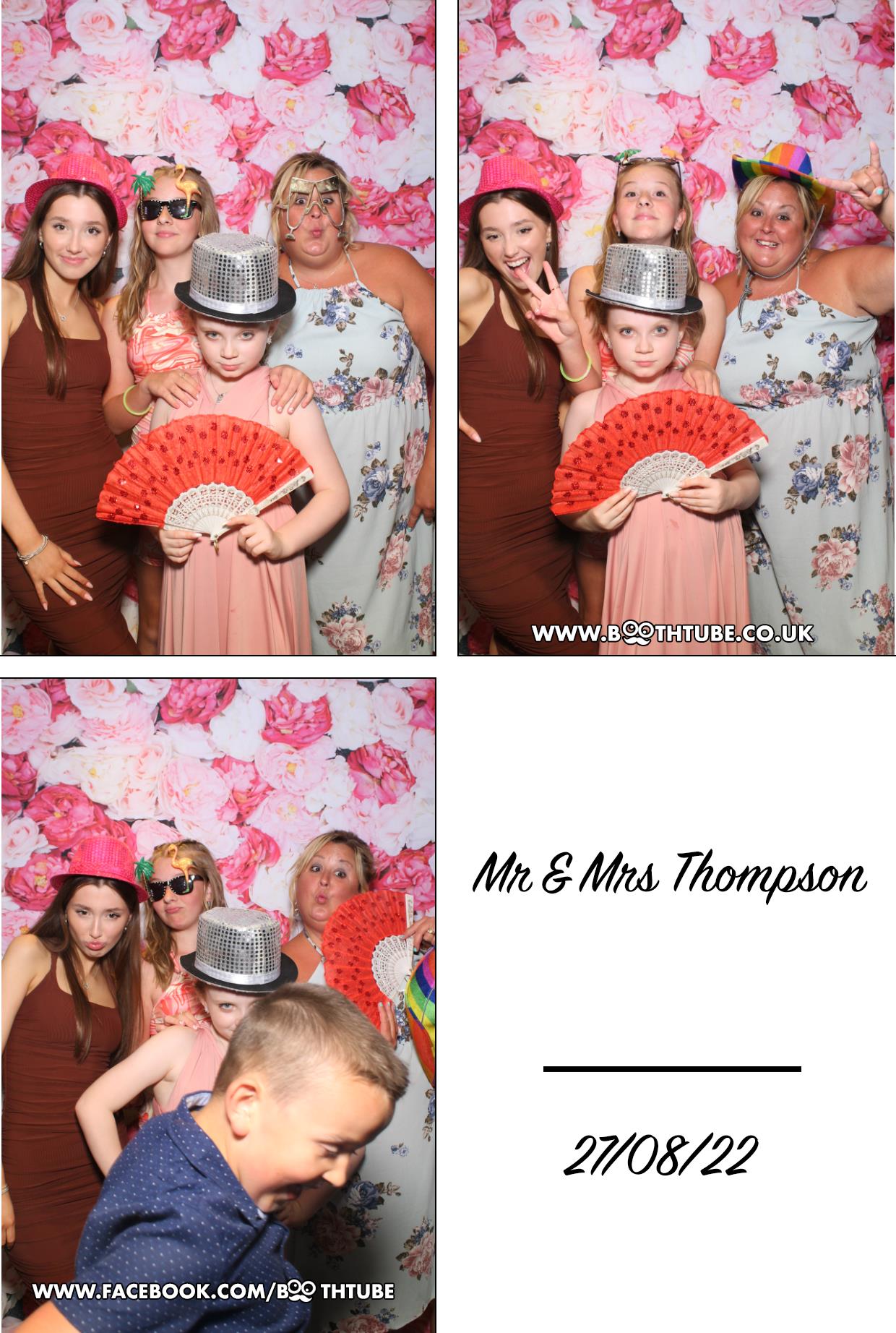 Mr & Mrs Thompson's Wedding | View more photos from the event at gallery.boothtube.co.uk/u/BoothtubeLtd/Mr-Mrs-Thompsons-Wedding