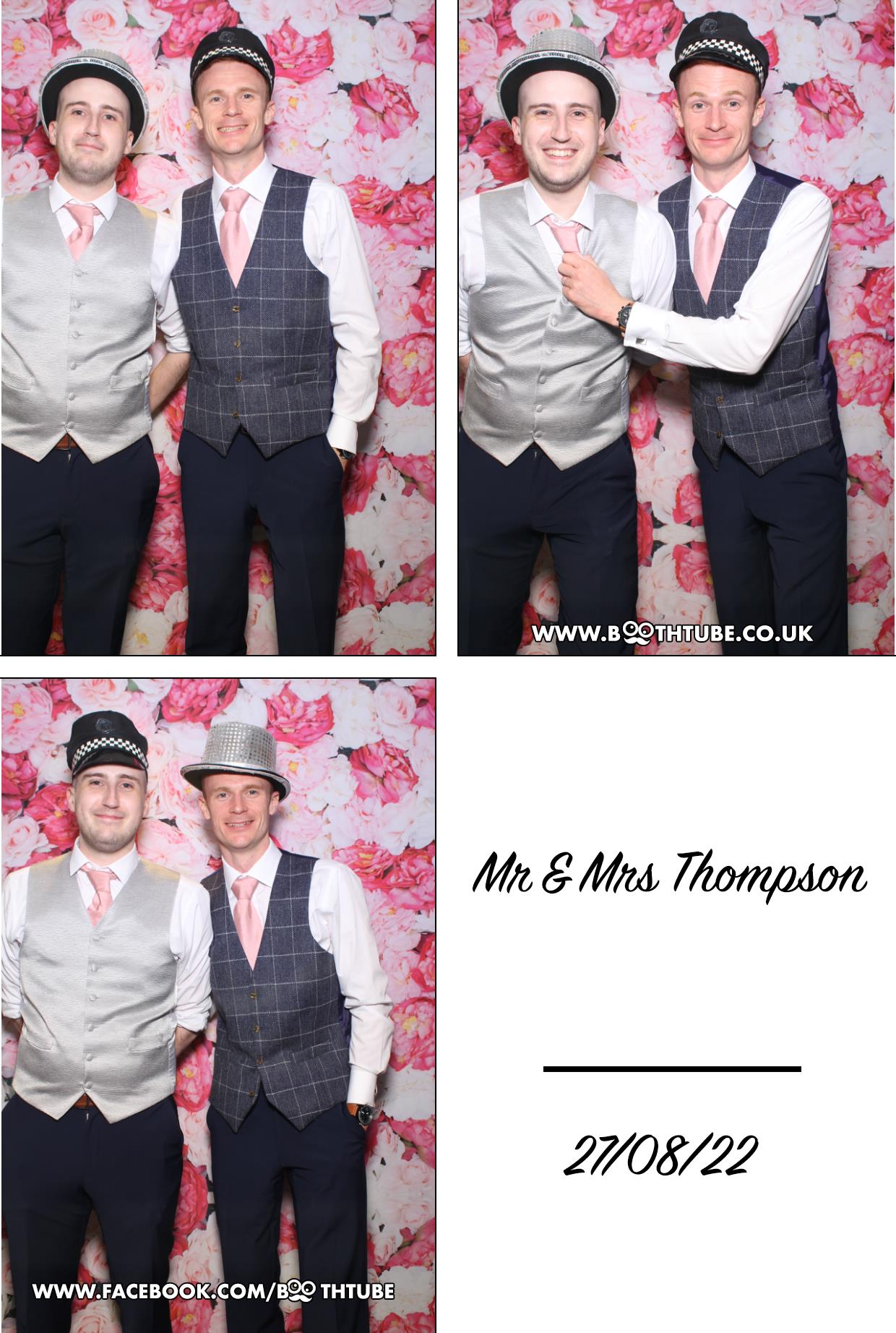 Mr & Mrs Thompson's Wedding | View more photos from the event at gallery.boothtube.co.uk/u/BoothtubeLtd/Mr-Mrs-Thompsons-Wedding