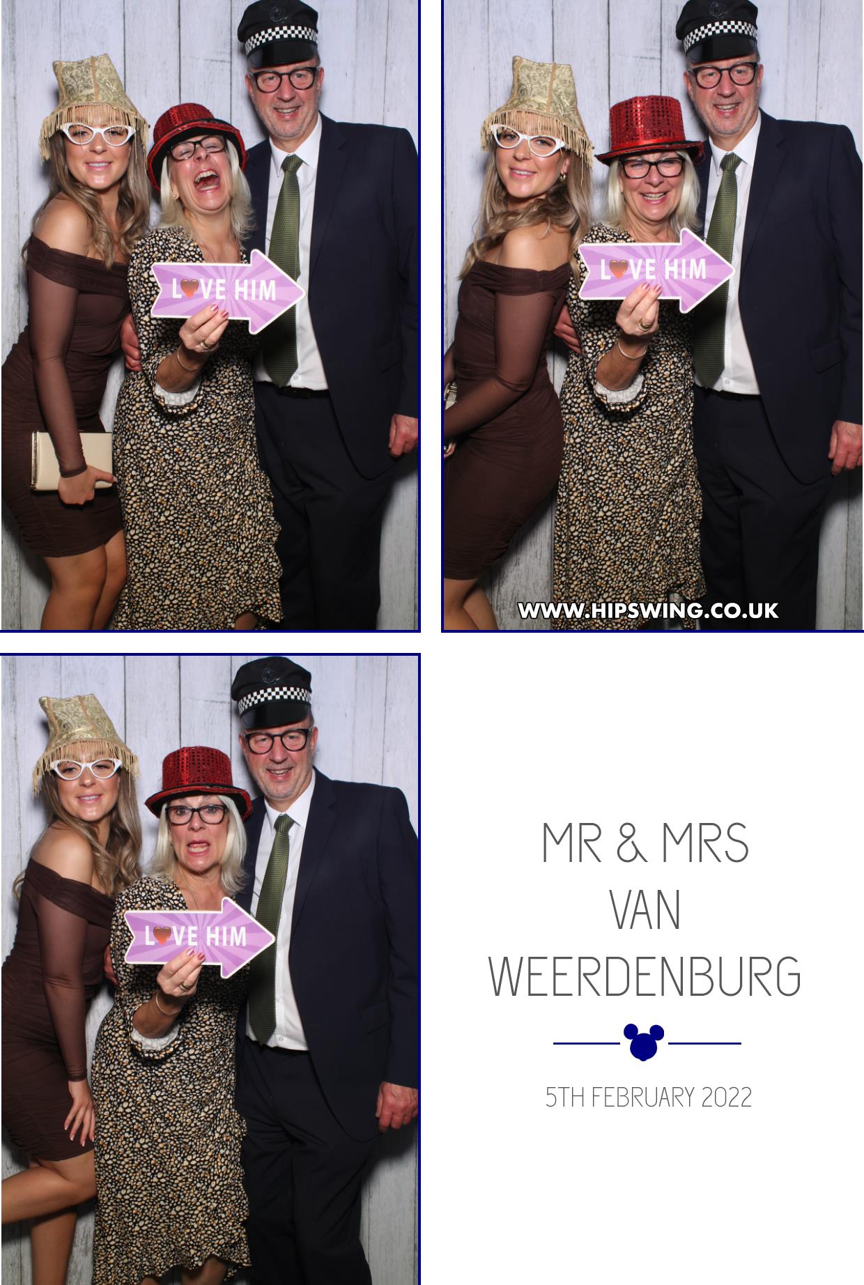 Mr & Mrs Weerdenburg | View more photos from the event at gallery.boothtube.co.uk/u/BoothtubeLtd/Mr-Mrs-Weerdenburg