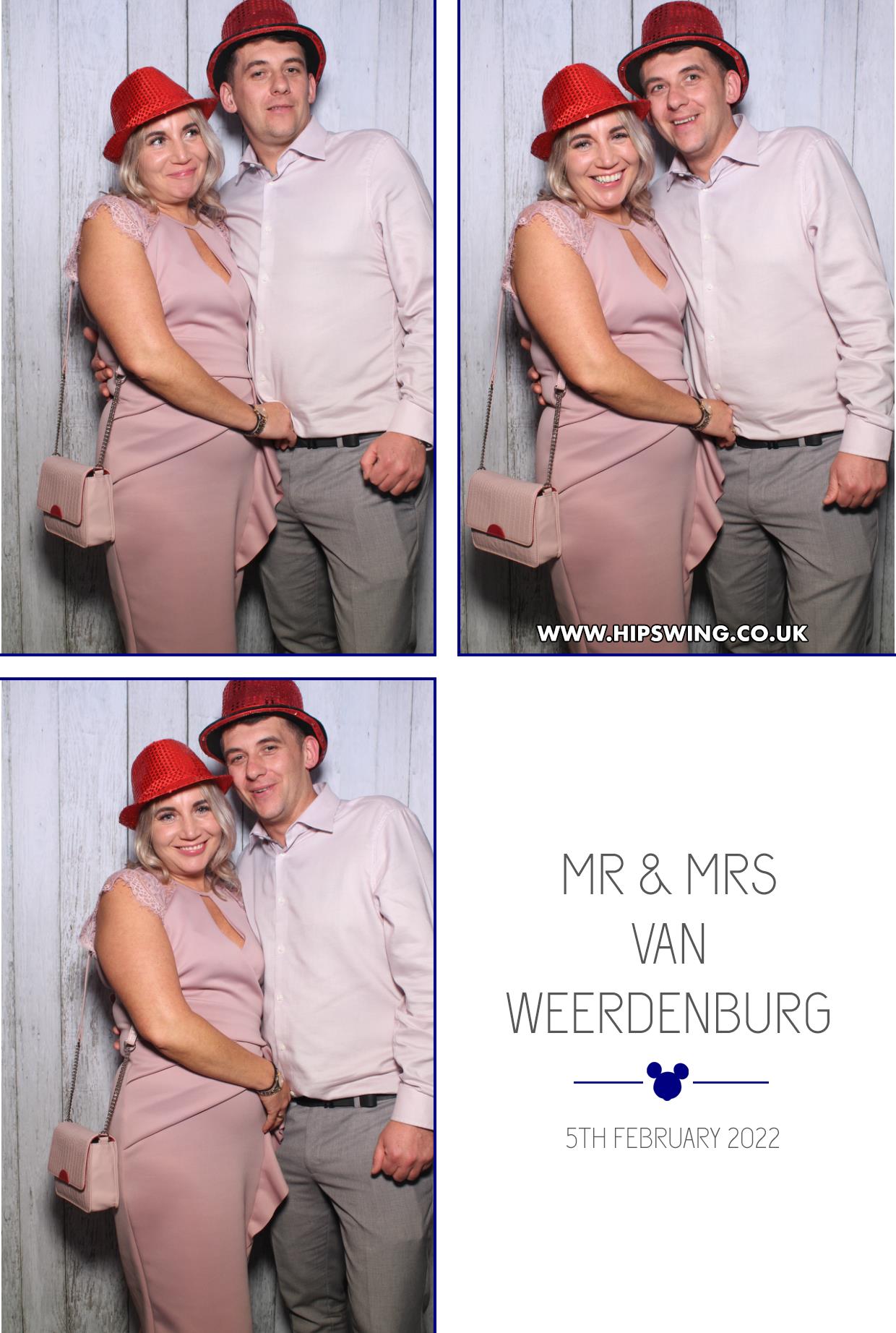 Mr & Mrs Weerdenburg | View more photos from the event at gallery.boothtube.co.uk/u/BoothtubeLtd/Mr-Mrs-Weerdenburg