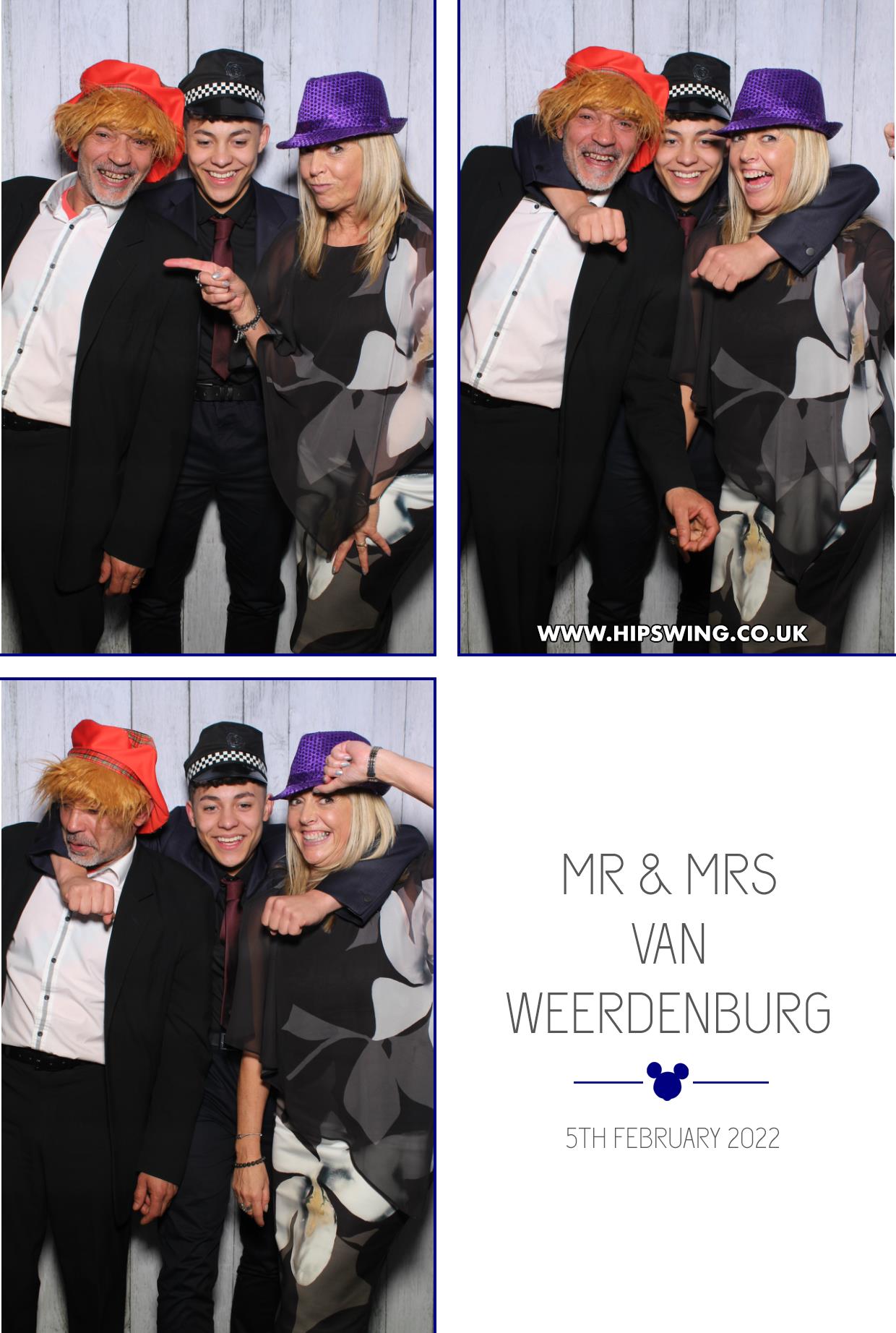 Mr & Mrs Weerdenburg | View more photos from the event at gallery.boothtube.co.uk/u/BoothtubeLtd/Mr-Mrs-Weerdenburg