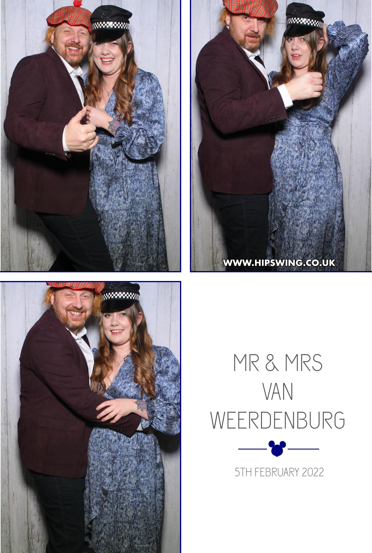 Mr & Mrs Weerdenburg | View more photos from the event at gallery.boothtube.co.uk/u/BoothtubeLtd/Mr-Mrs-Weerdenburg