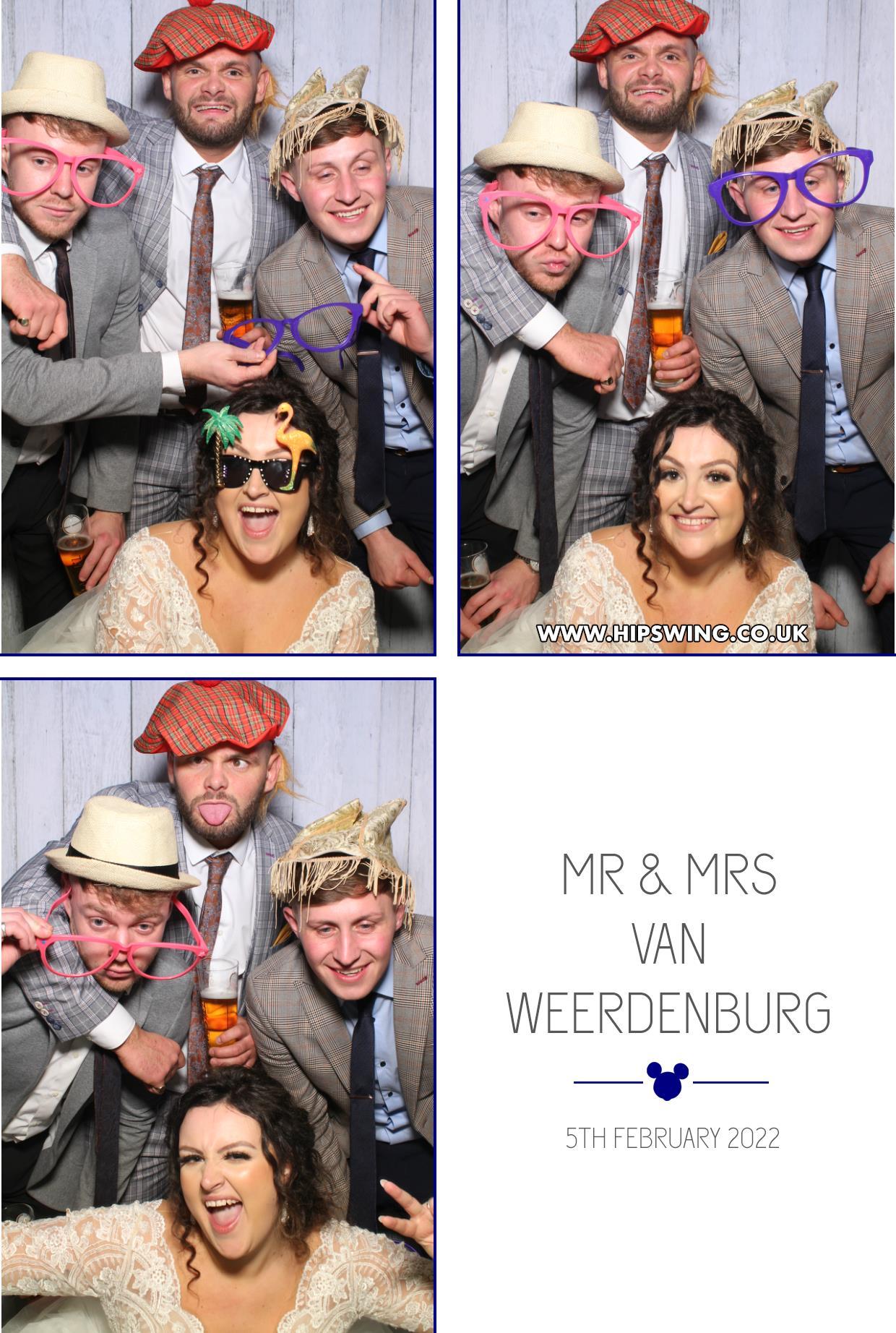 Mr & Mrs Weerdenburg | View more photos from the event at gallery.boothtube.co.uk/u/BoothtubeLtd/Mr-Mrs-Weerdenburg